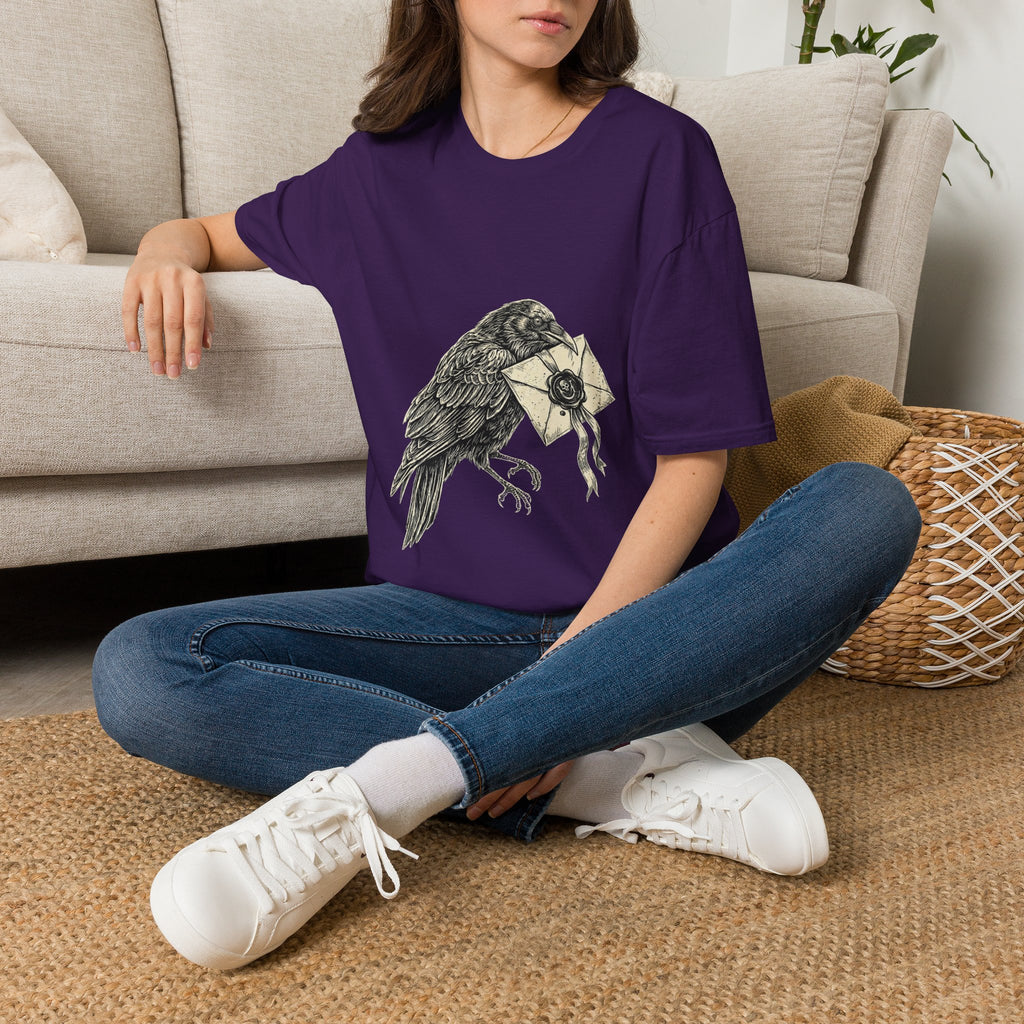 Raven with Sealed Letter T-Shirt
