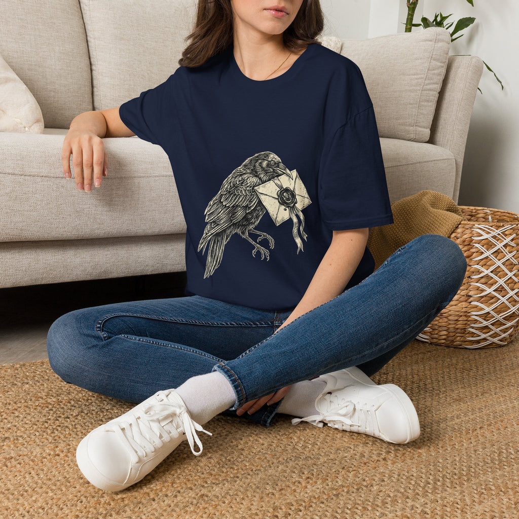Raven with Sealed Letter T-Shirt