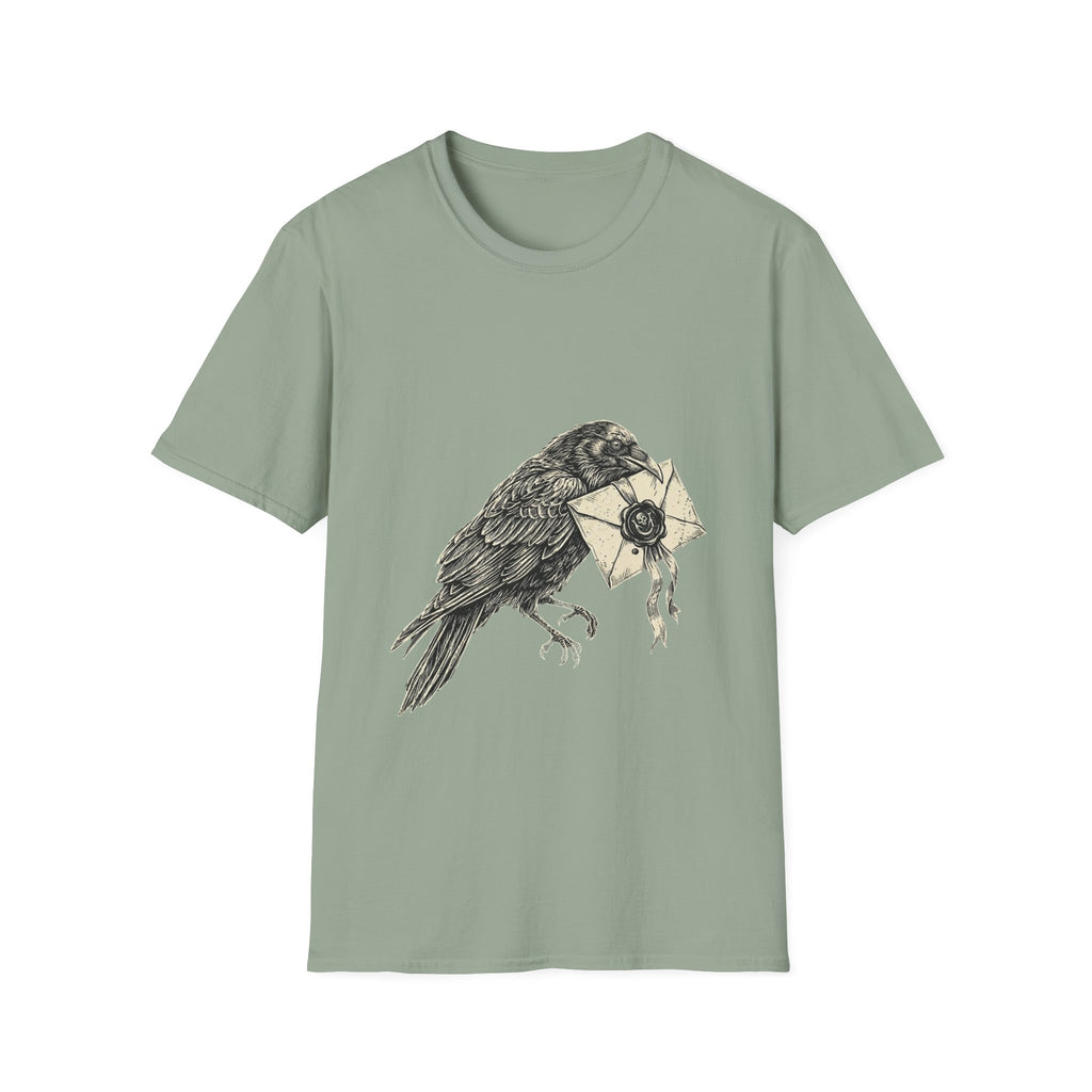 Raven with Sealed Letter T-Shirt
