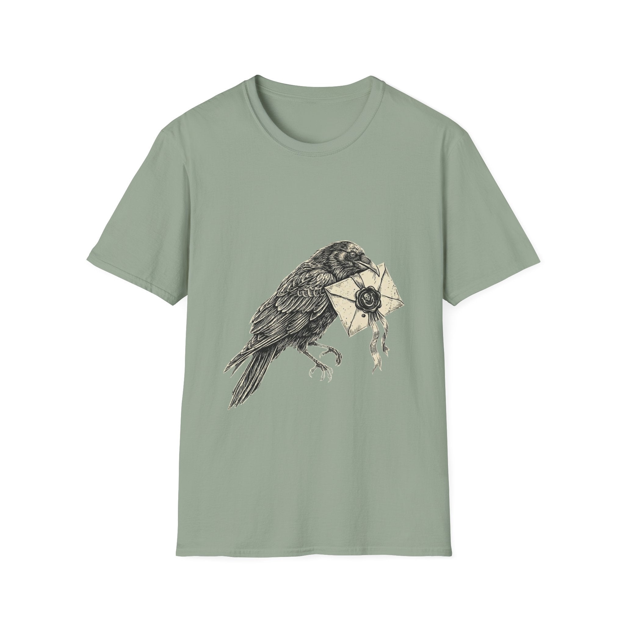 Raven with Sealed Letter T-Shirt