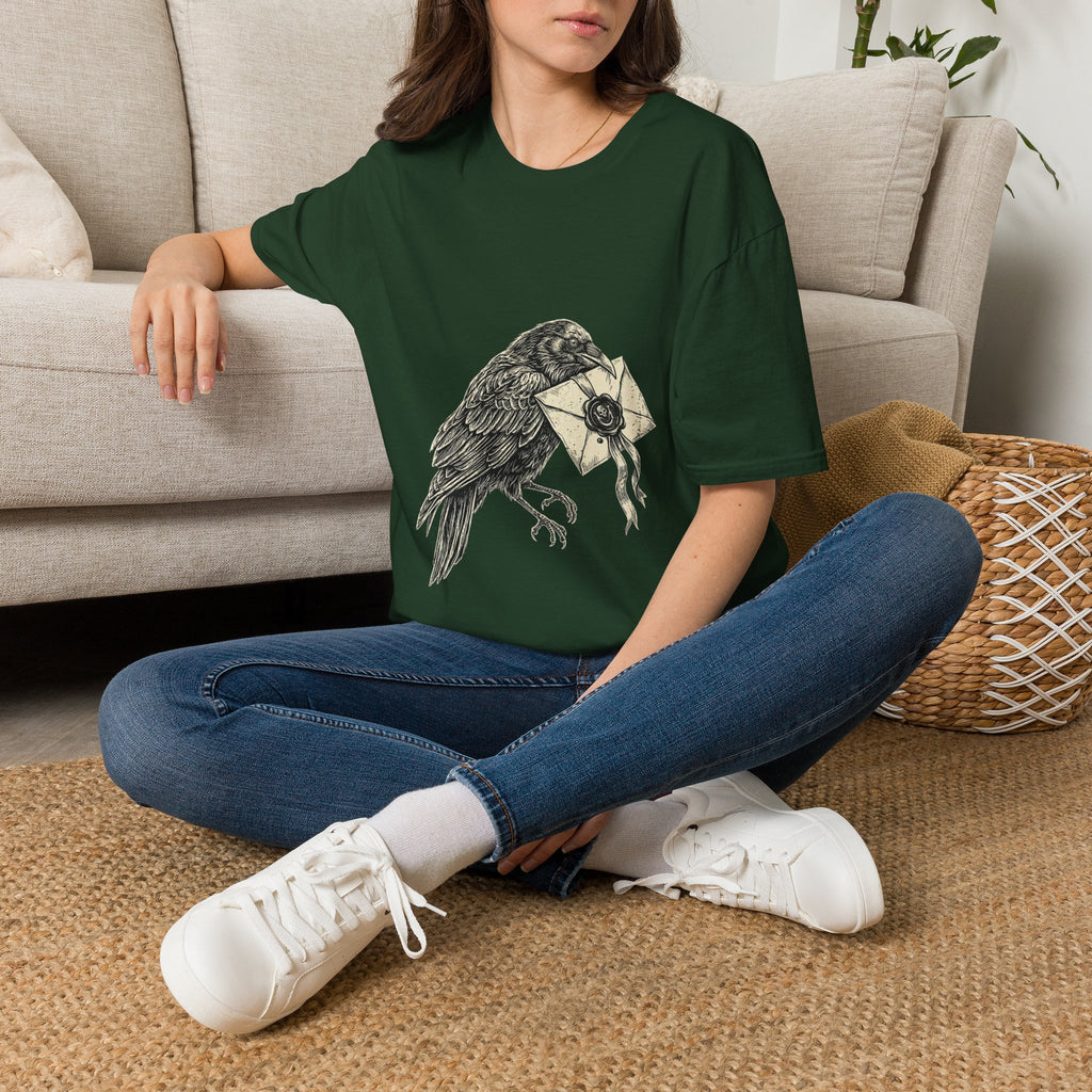 Raven with Sealed Letter T-Shirt