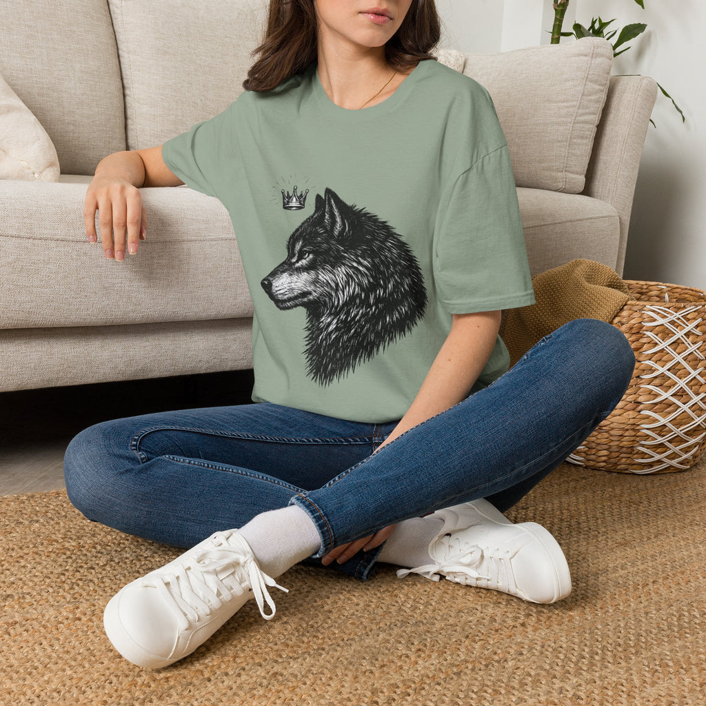 Crown Wolf  T-Shirt