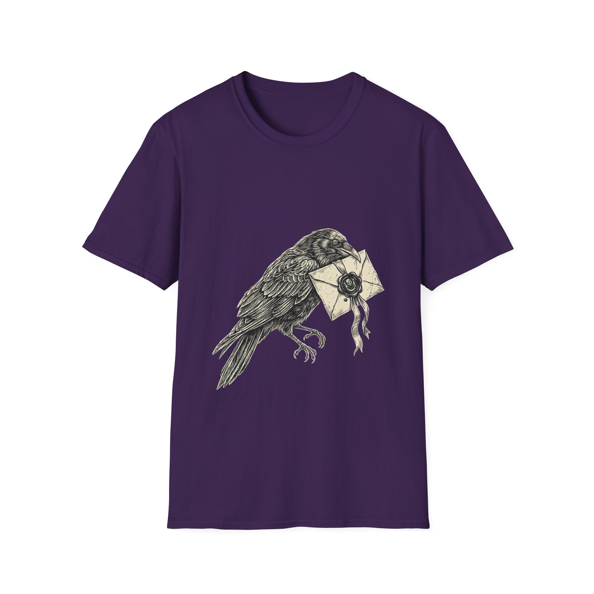 Raven with Sealed Letter T-Shirt