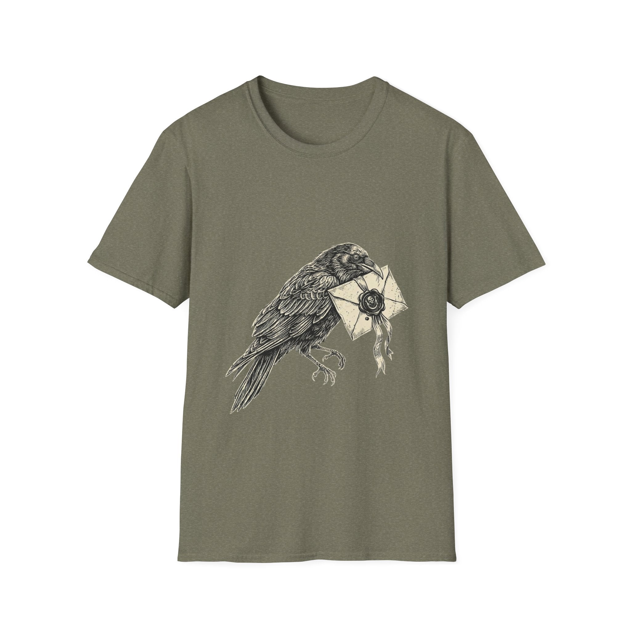 Raven with Sealed Letter T-Shirt