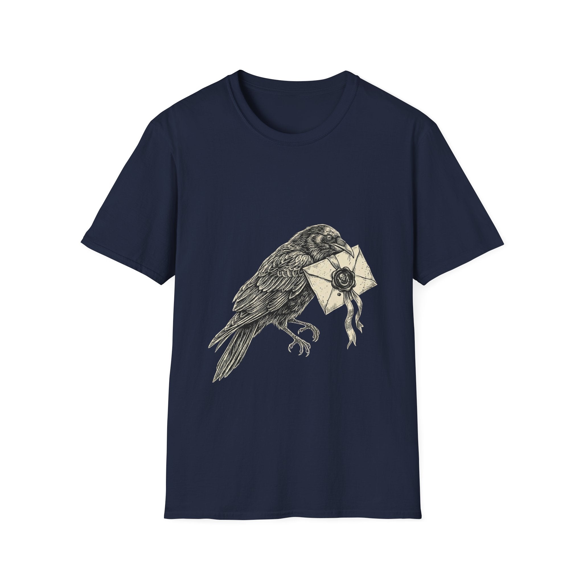 Raven with Sealed Letter T-Shirt