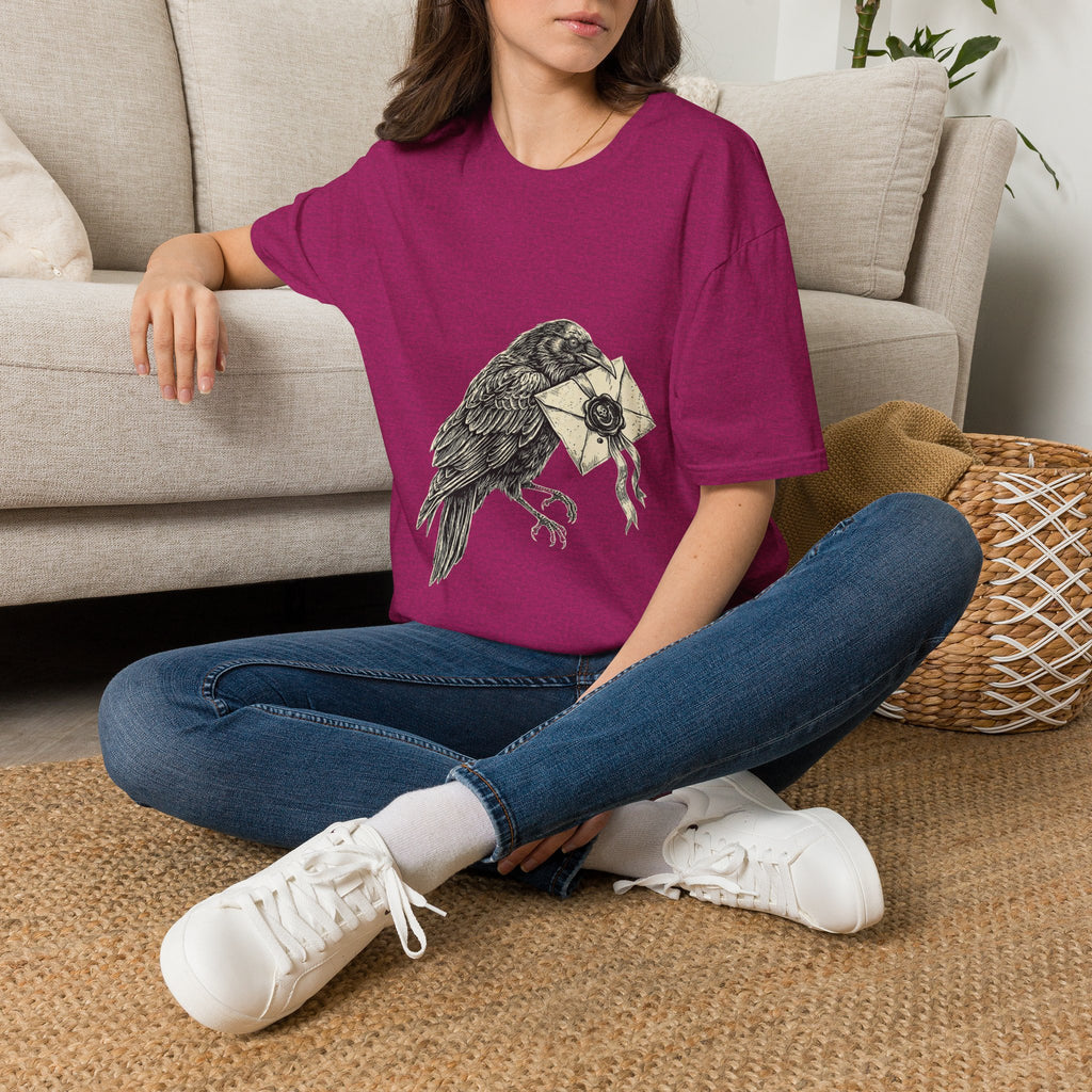 Raven with Sealed Letter T-Shirt