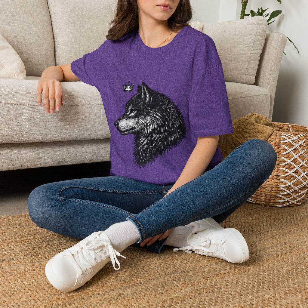 Crown Wolf  T-Shirt