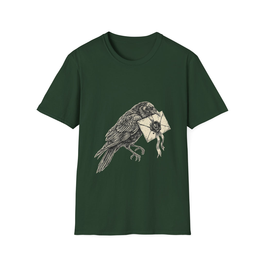 Raven with Sealed Letter T-Shirt