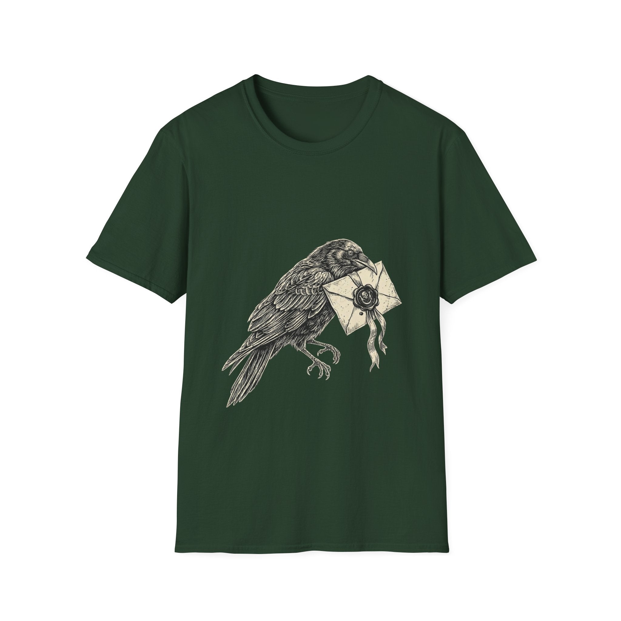 Raven with Sealed Letter T-Shirt