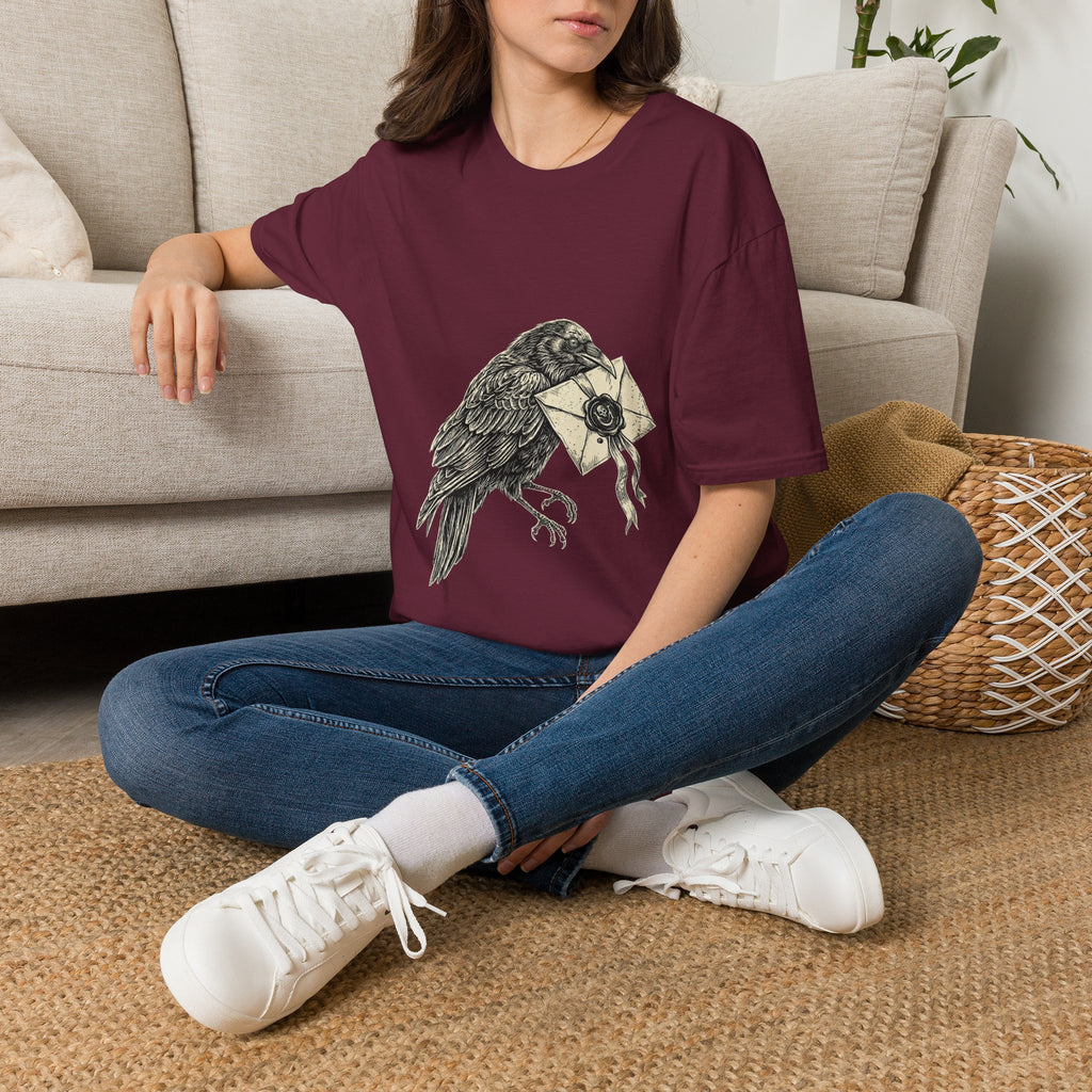 Raven with Sealed Letter T-Shirt