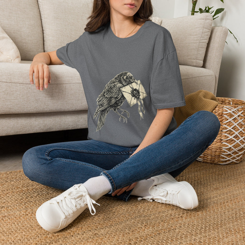 Raven with Sealed Letter T-Shirt