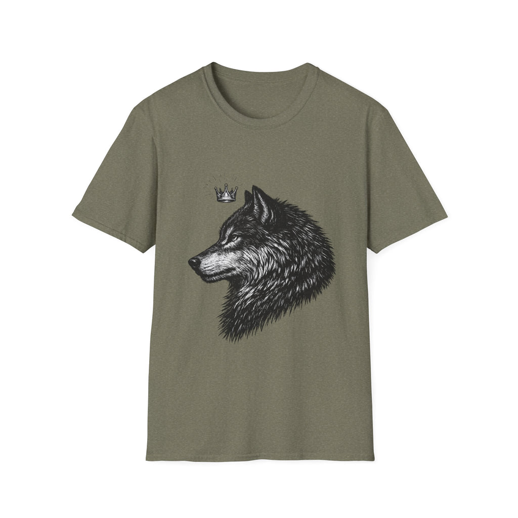 Crown Wolf  T-Shirt
