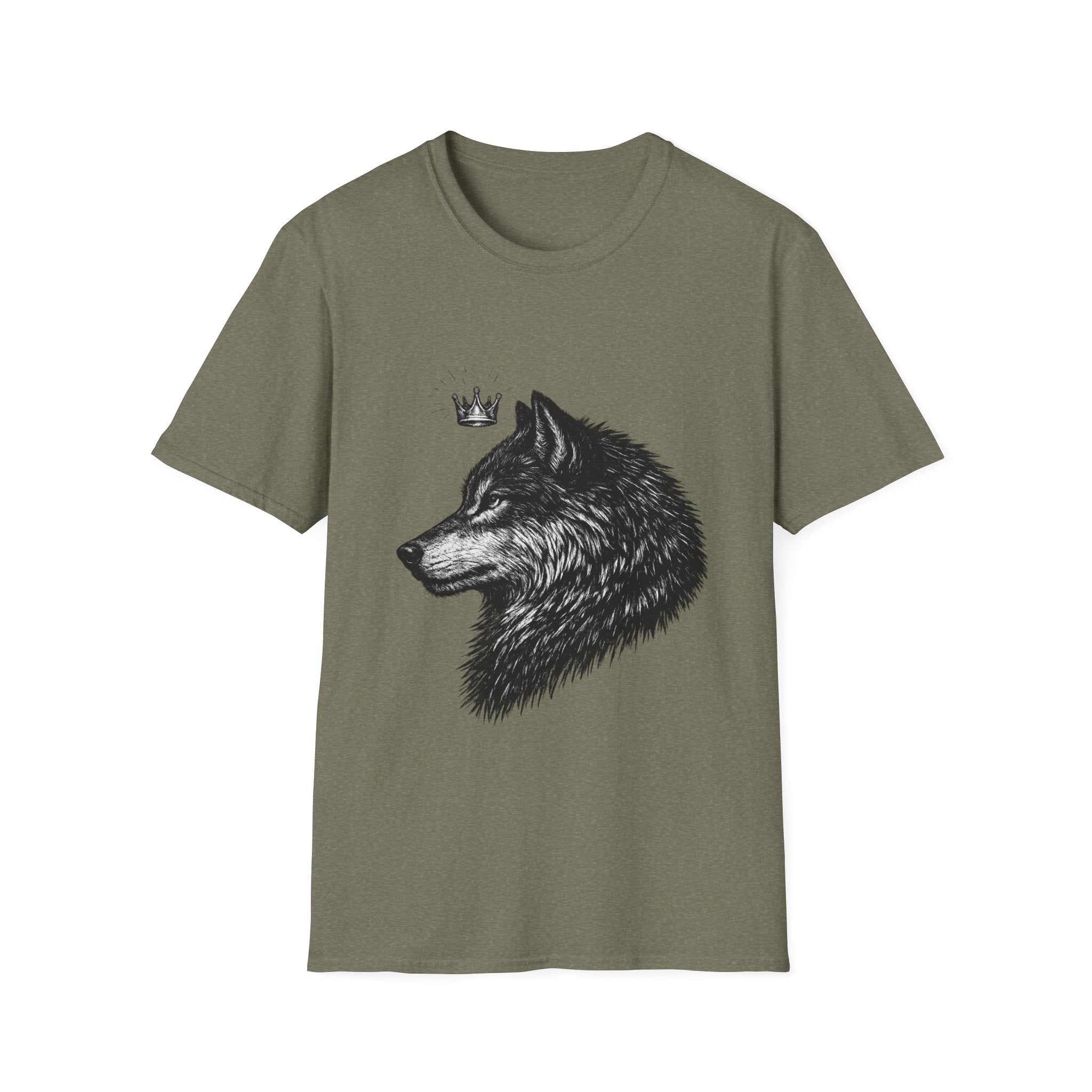 Crown Wolf  T-Shirt