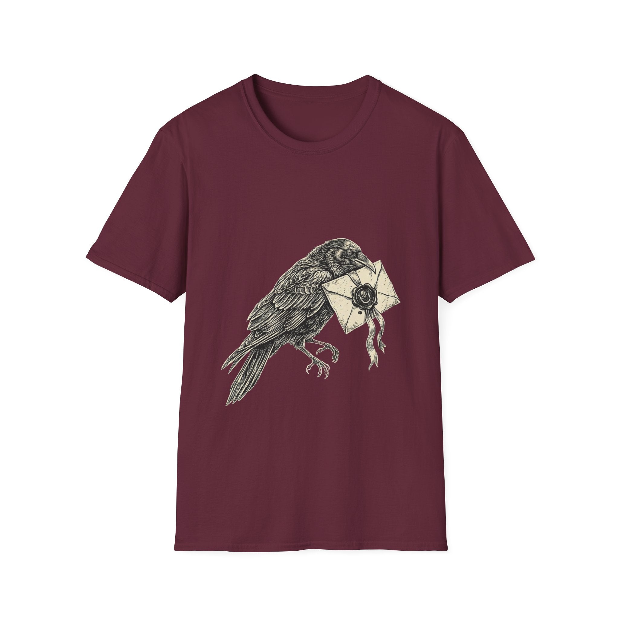 Raven with Sealed Letter T-Shirt