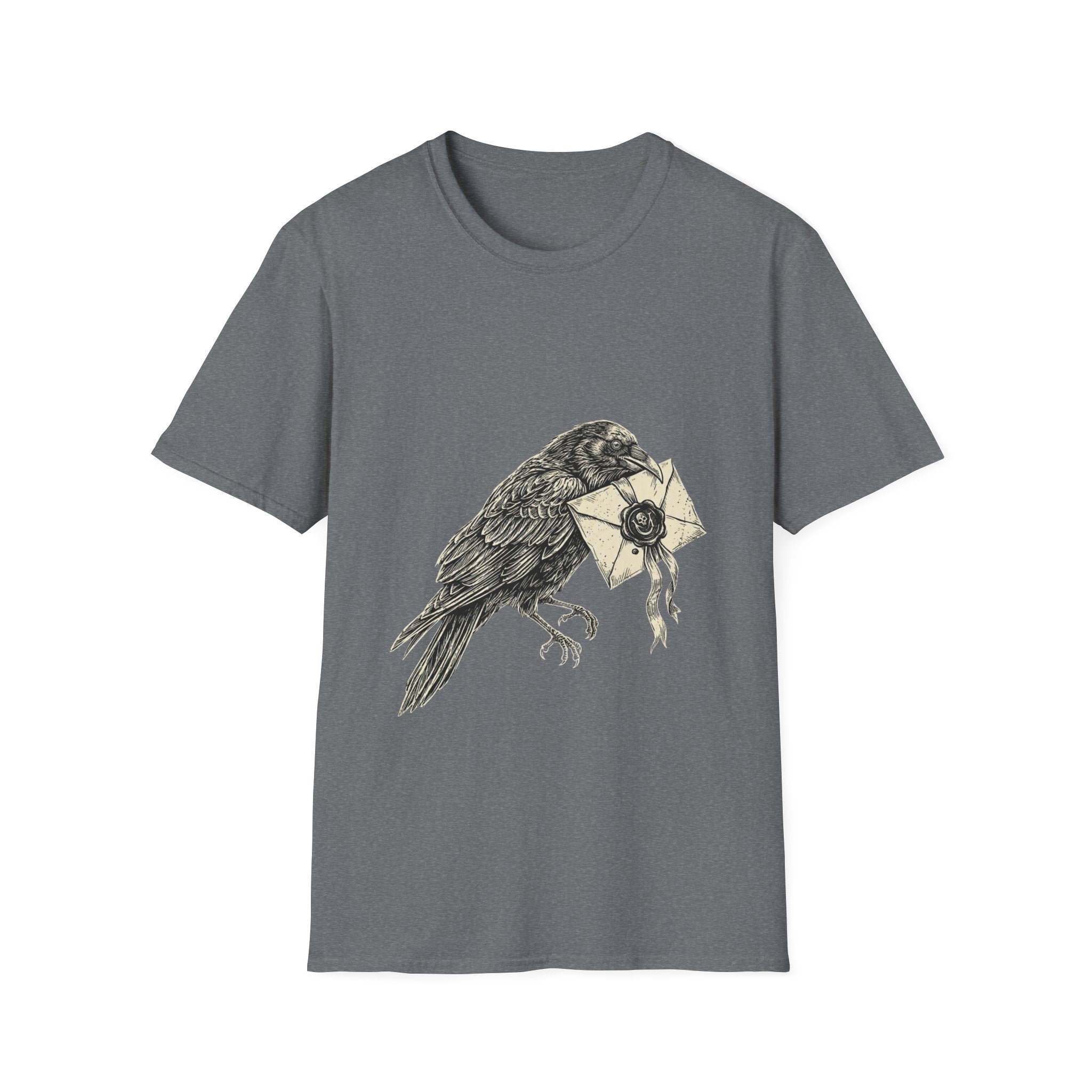 Raven with Sealed Letter T-Shirt