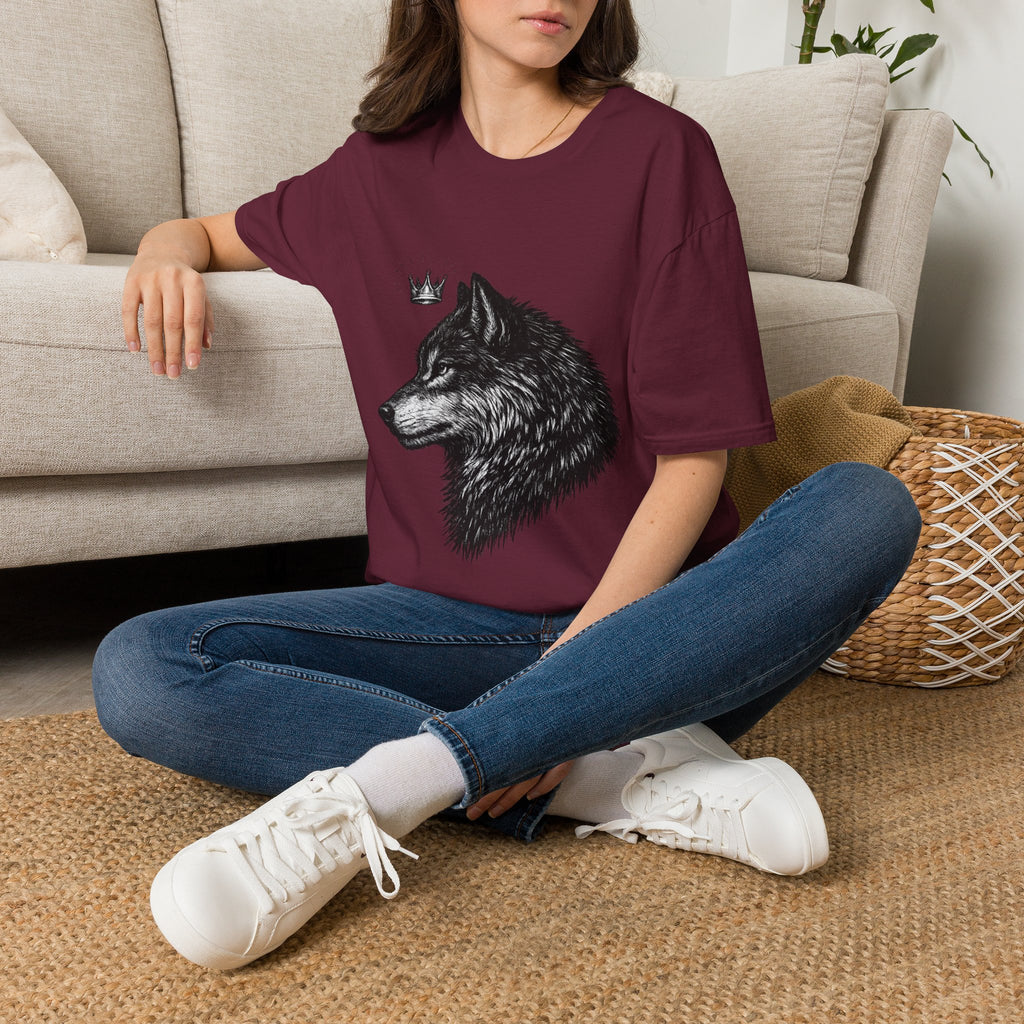 Crown Wolf  T-Shirt
