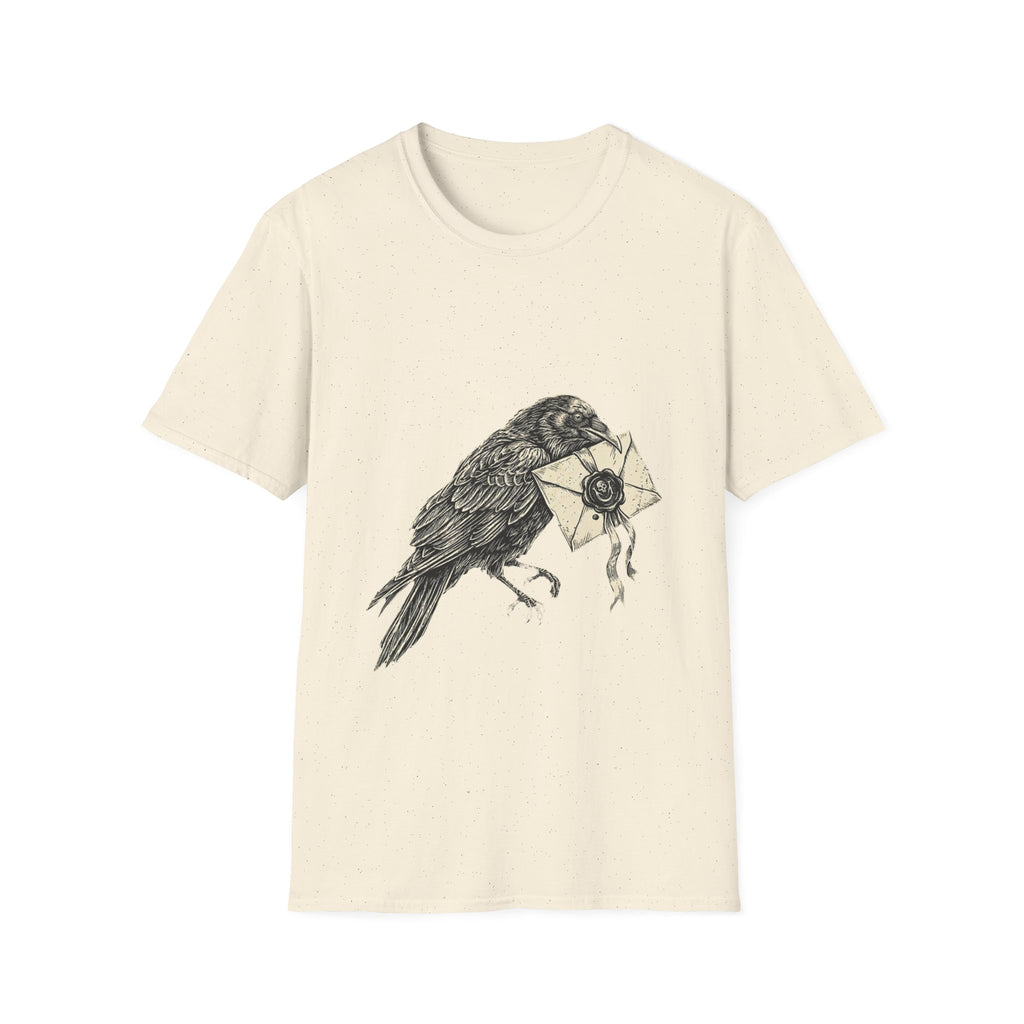 Raven with Sealed Letter T-Shirt