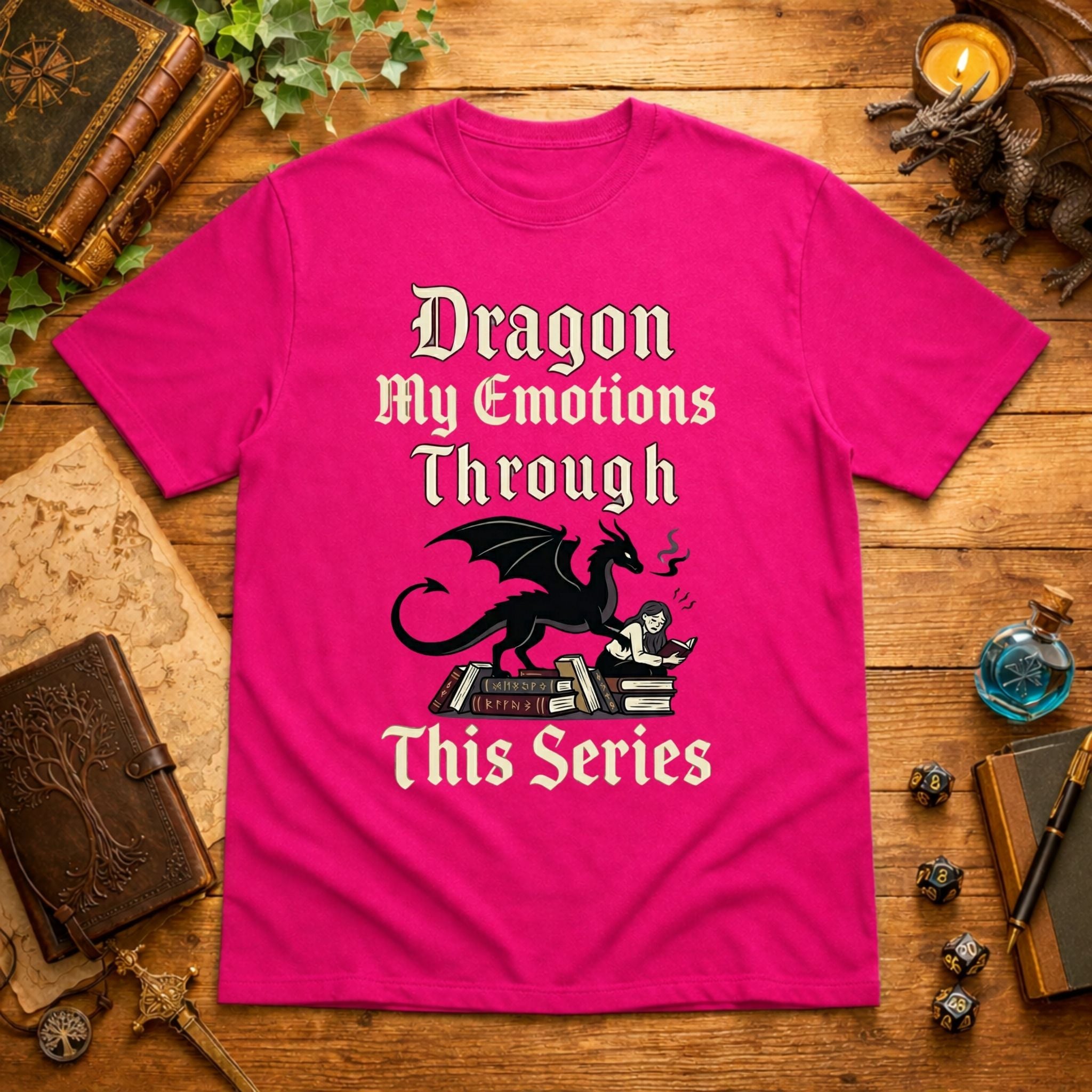 Dragon My Emotions Through T-Shirt