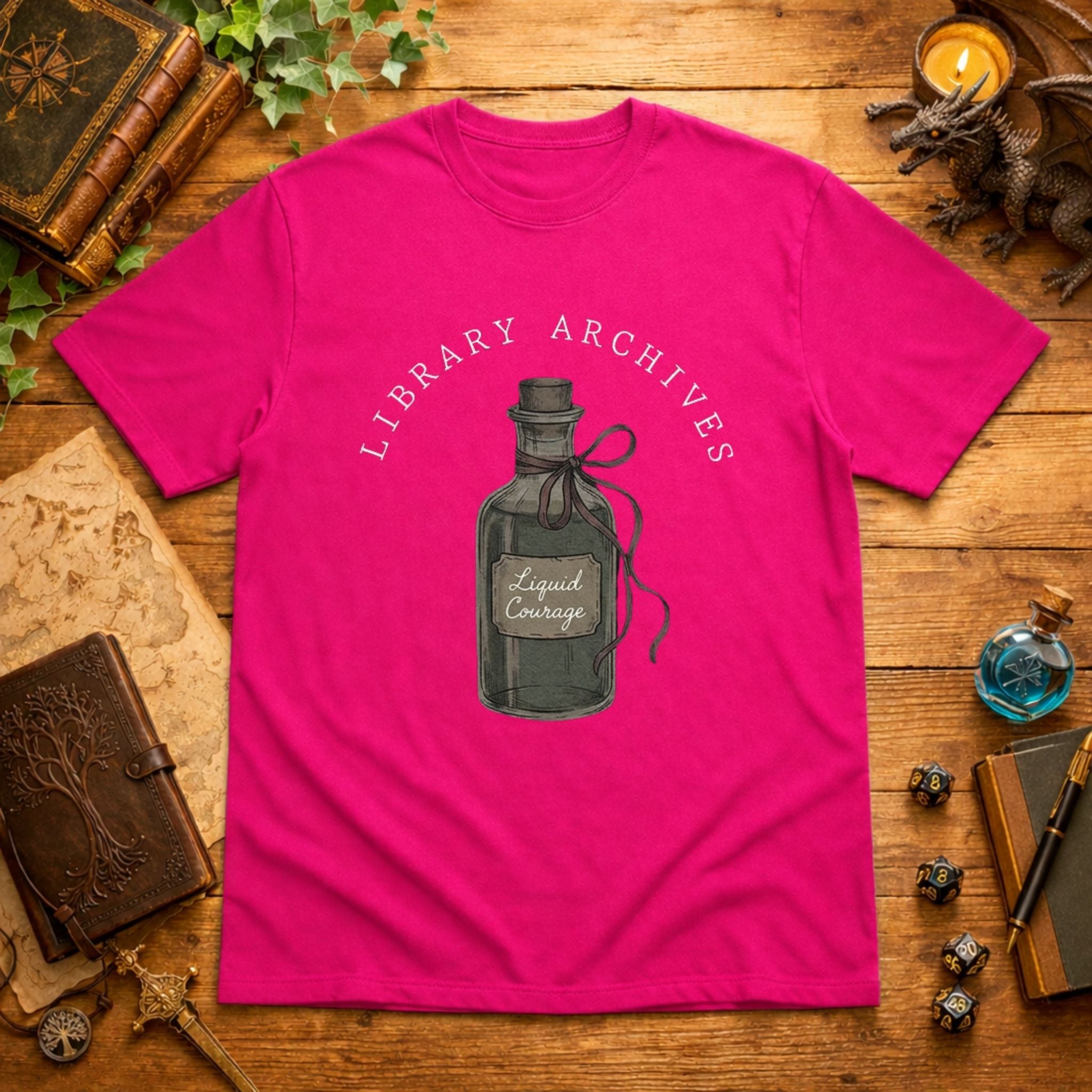 Library Archives Potion Bottle B T-Shirt