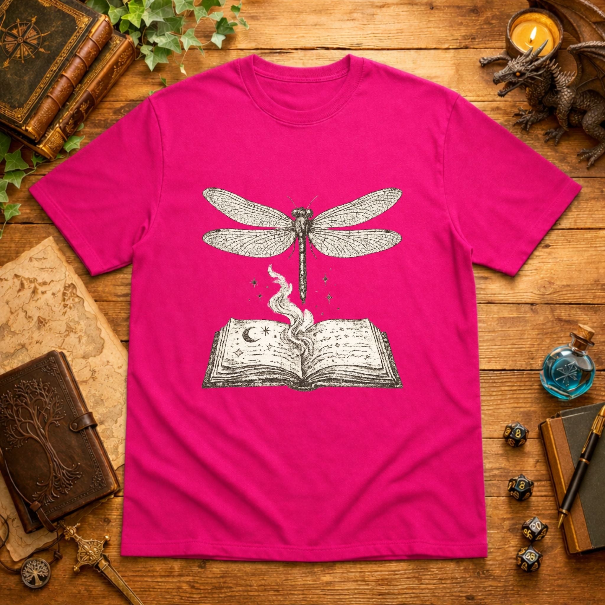 Dragonfly Spellbook T-Shirt