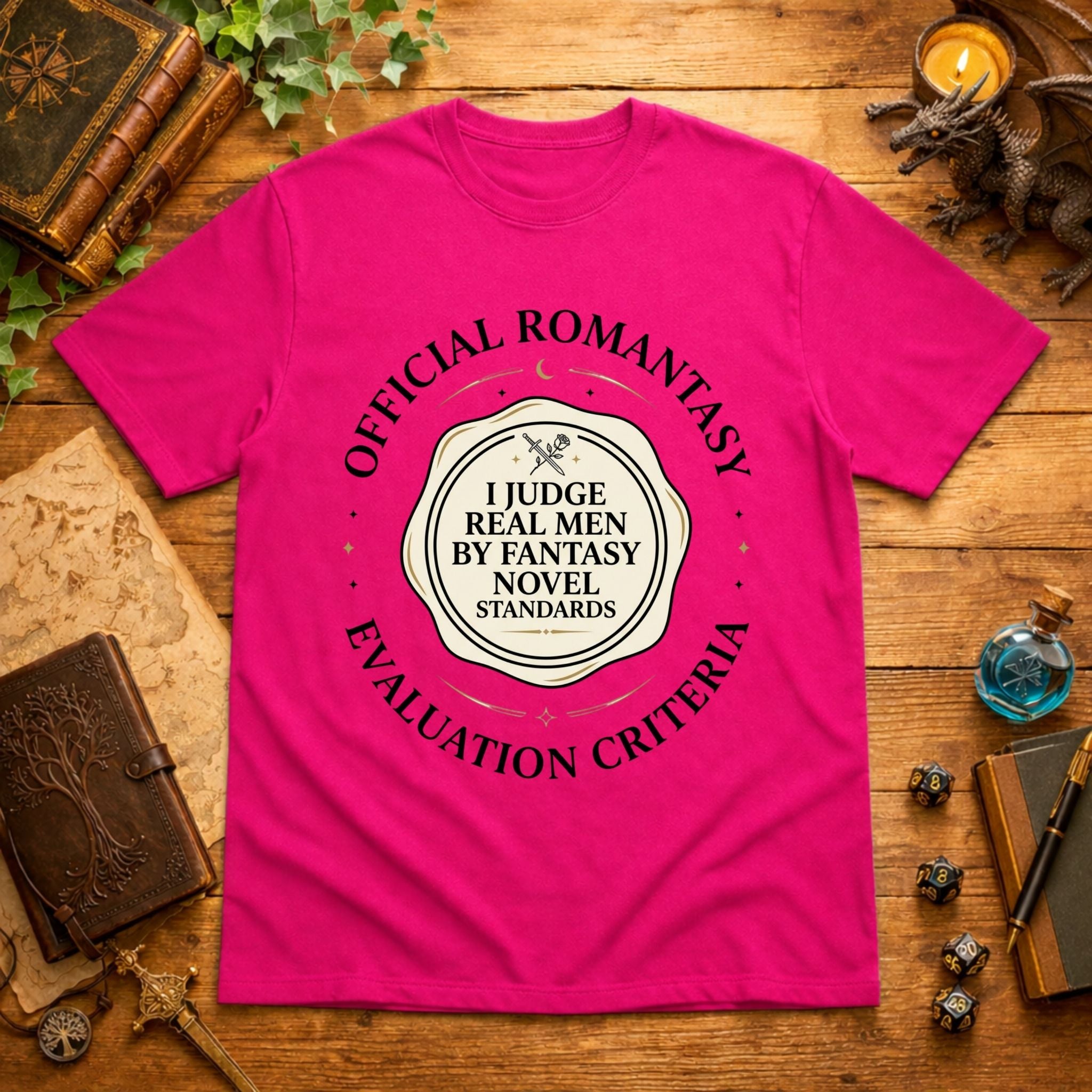 Romantasy Stamp T‑Shirt