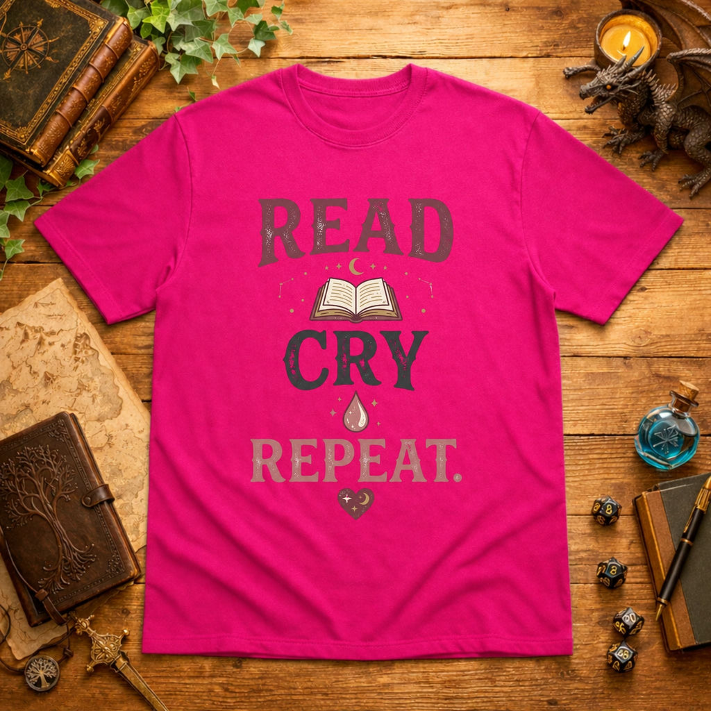 Read, Cry, Repeat T-Shirt