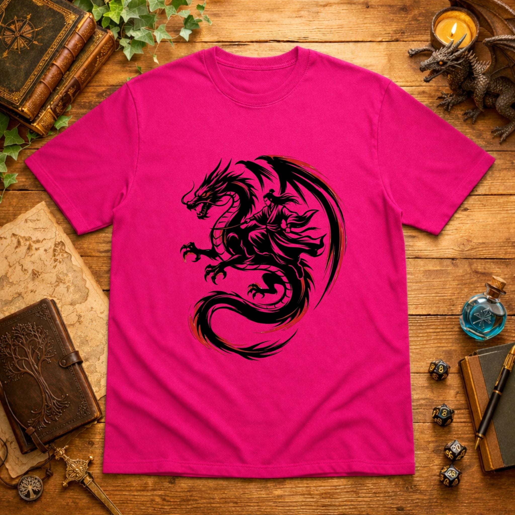 Black Red Dragon T-Shirt