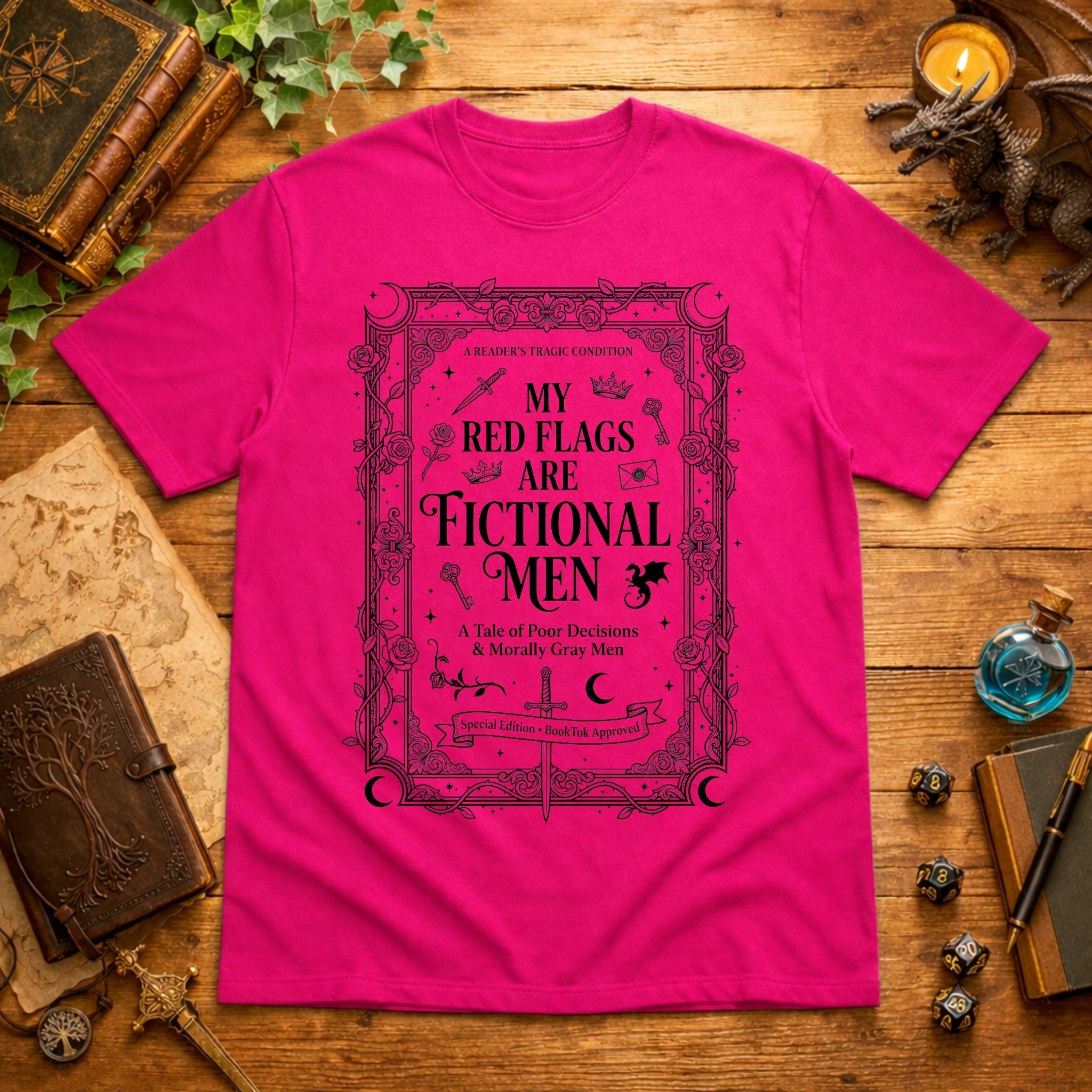 My Red Flags Are Fictional Men T-Shirt