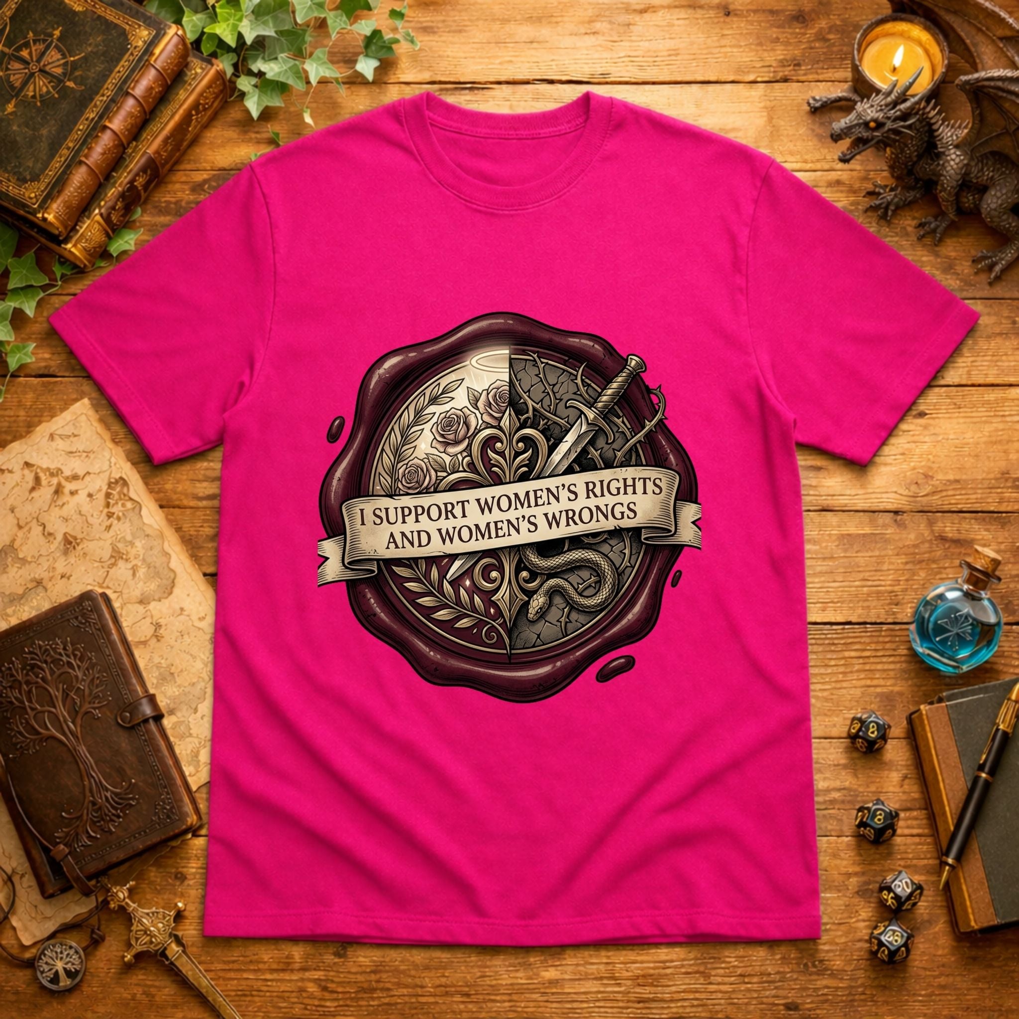 Support Rights And Wrongs T-Shirt