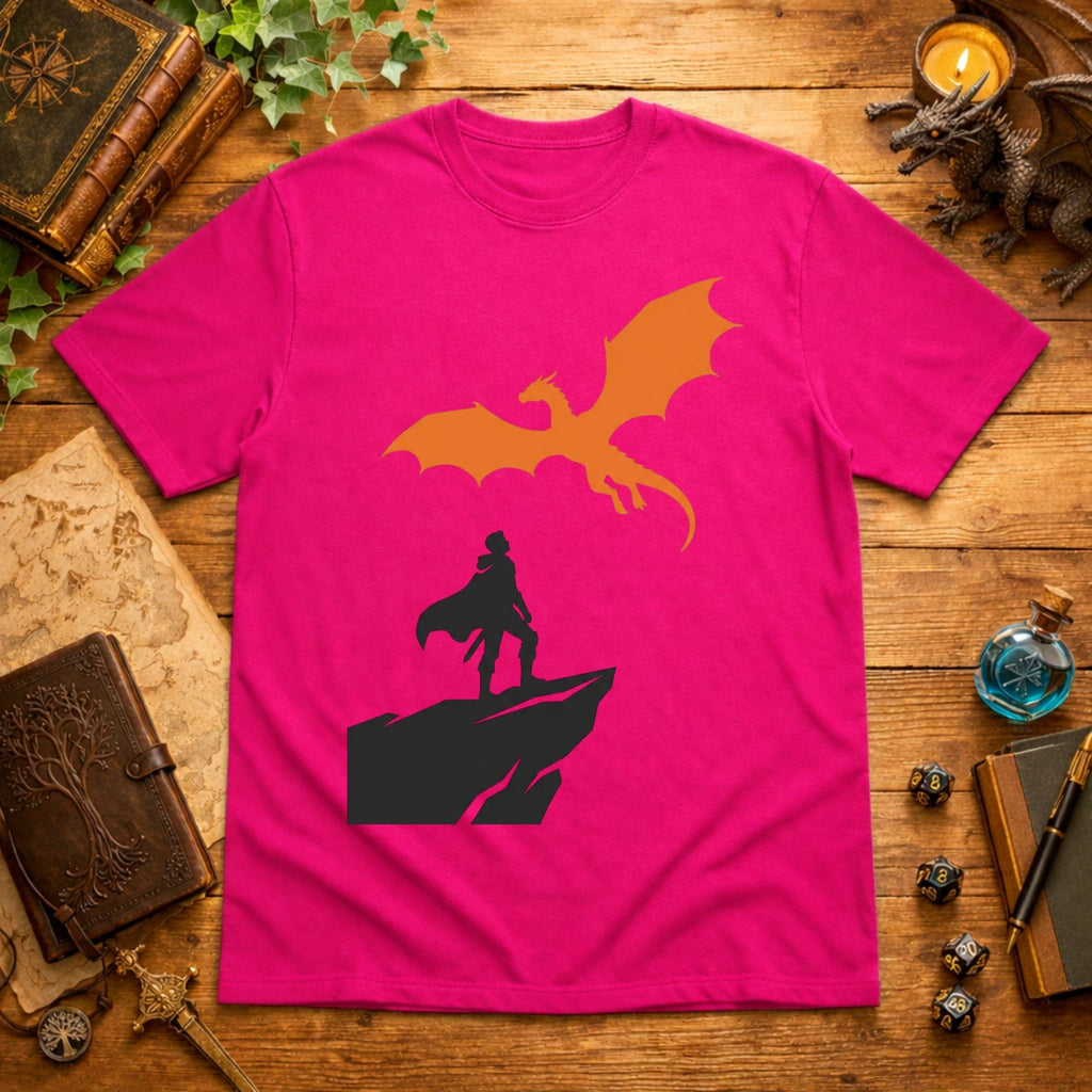 Dragon Rider on Cliff T-Shirt