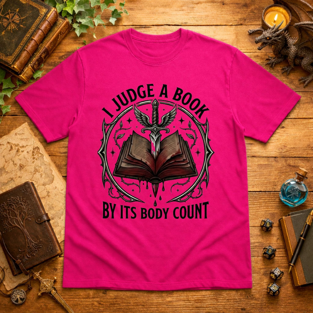 I Judge a Book by Its Body Count T-Shirt
