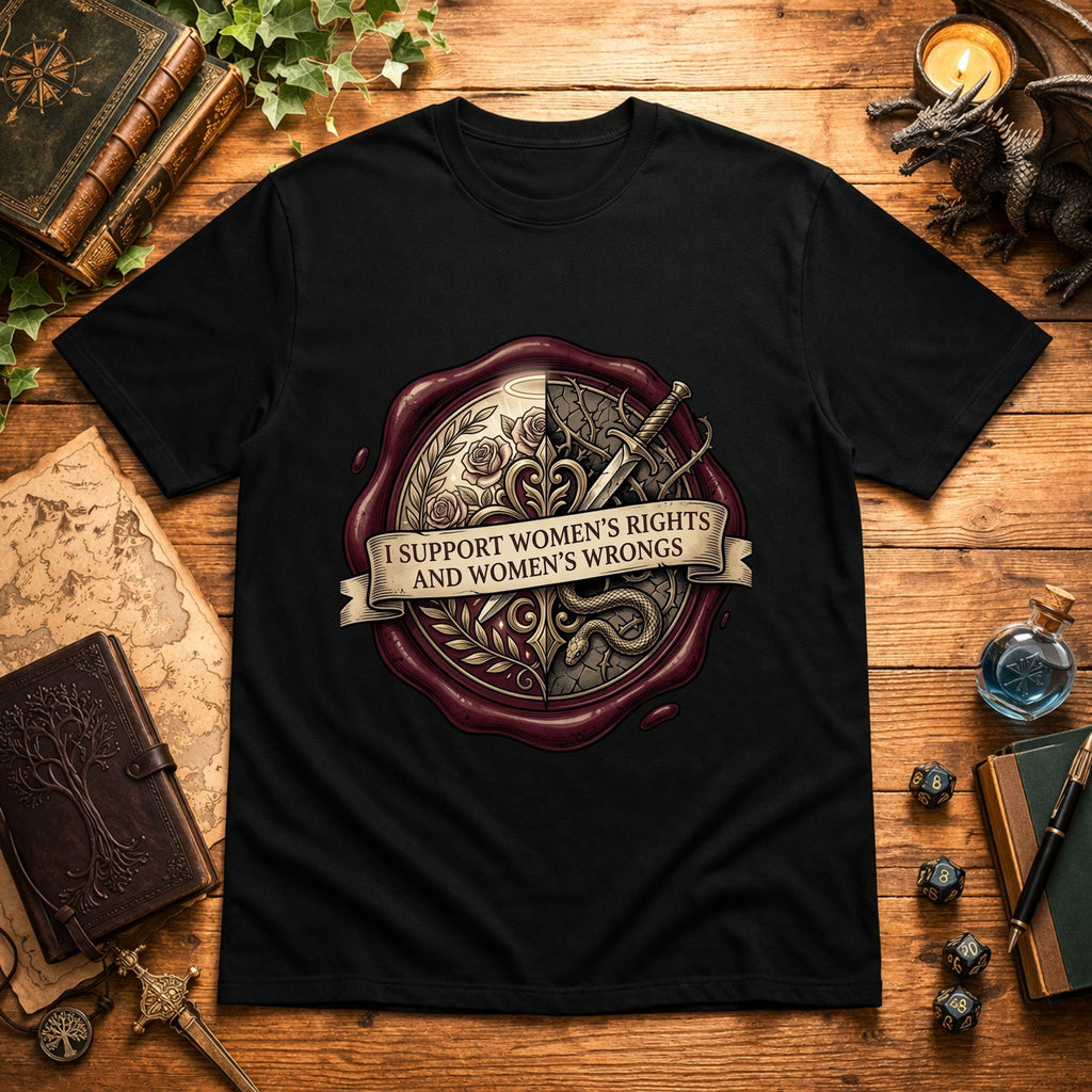 Support Rights And Wrongs T-Shirt