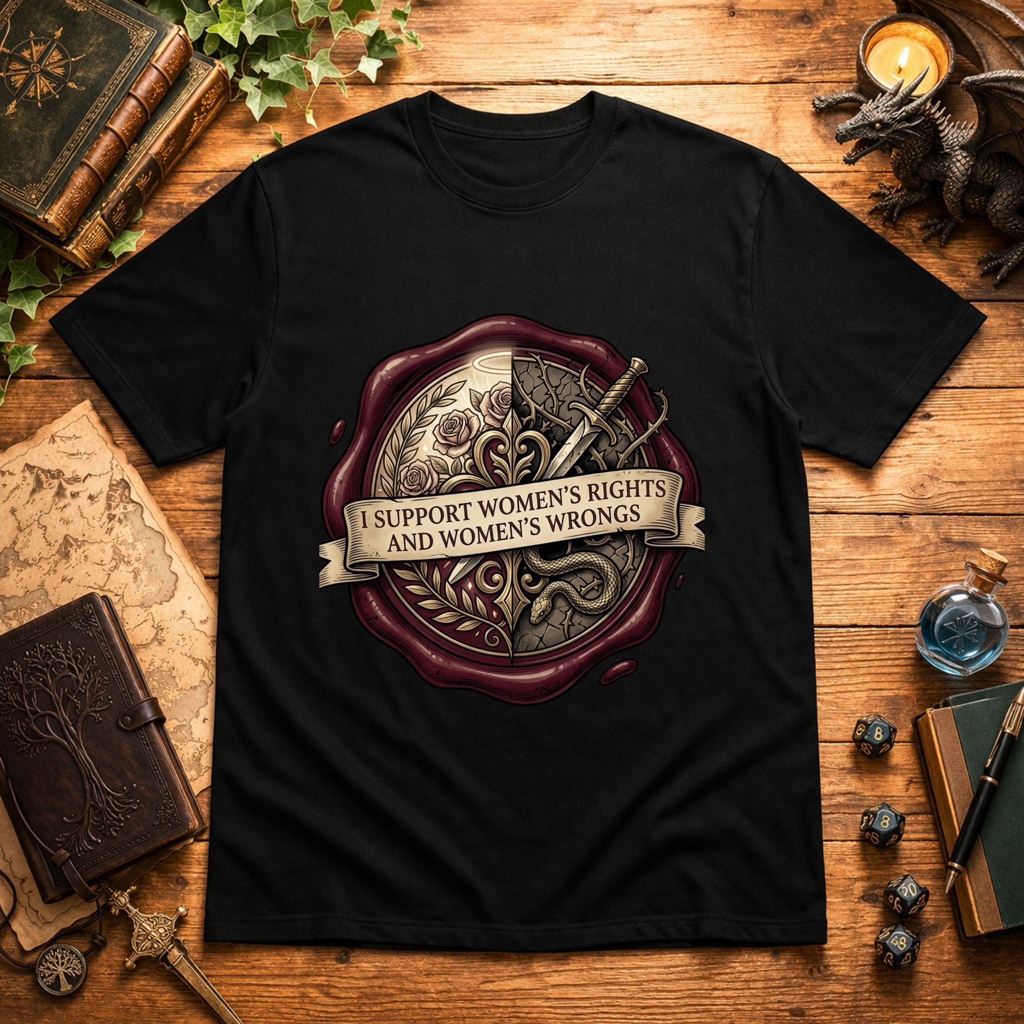 Support Rights And Wrongs T-Shirt