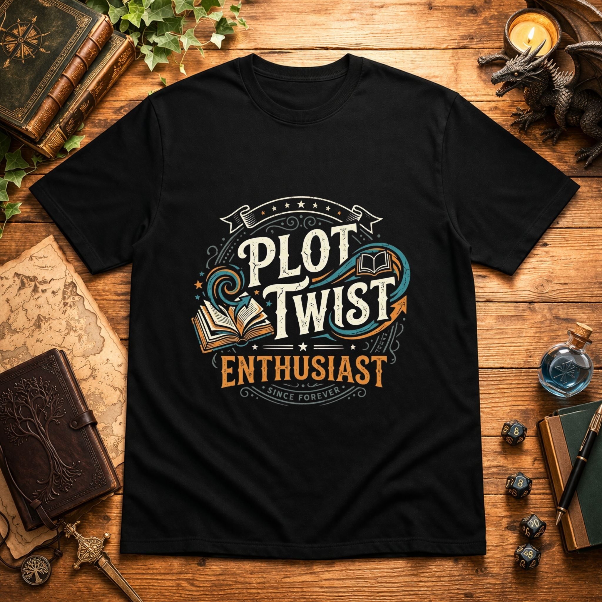 Plot Twist Enthusiast T-Shirt