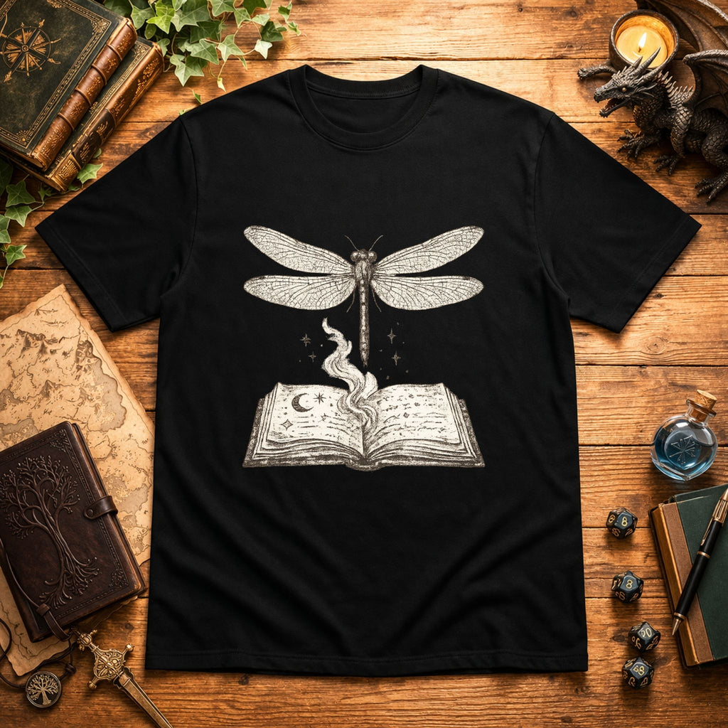 Dragonfly Spellbook T-Shirt