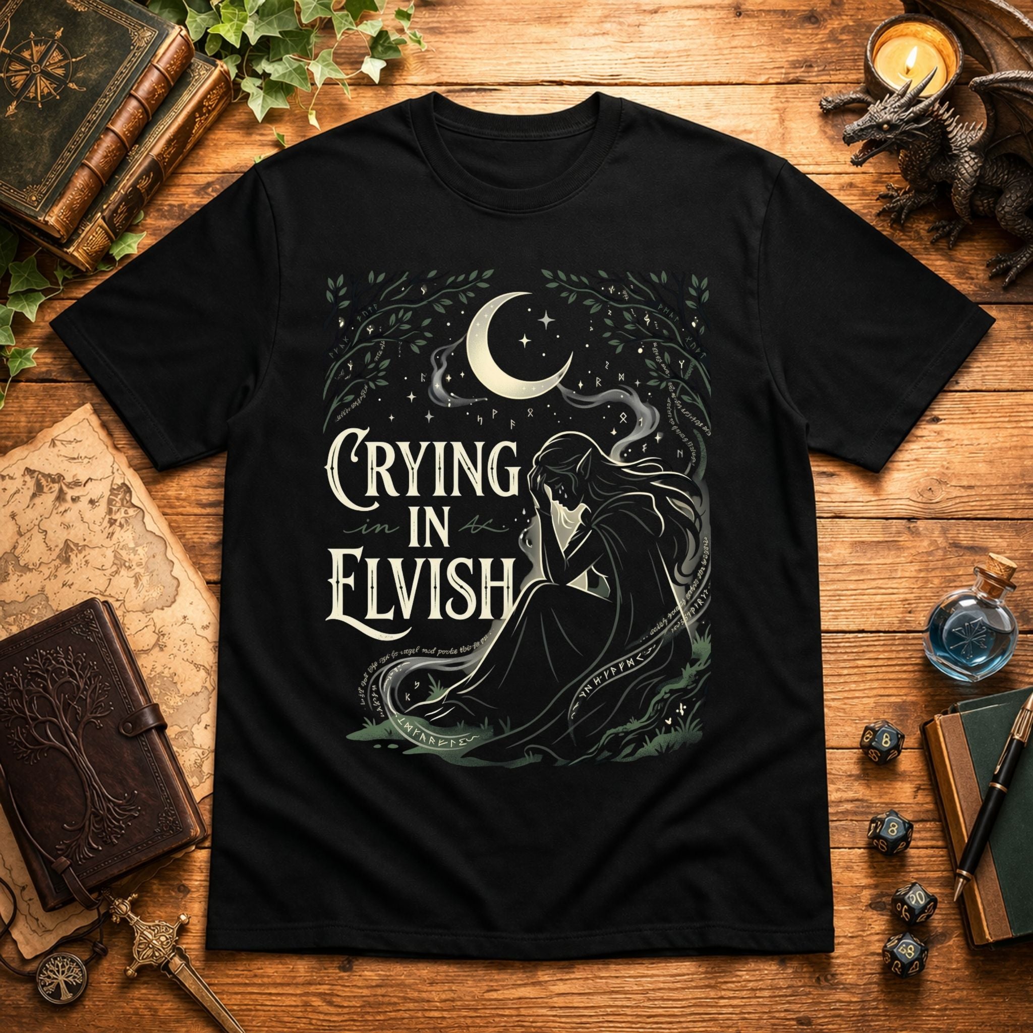 Crying in Elvish T-Shirt