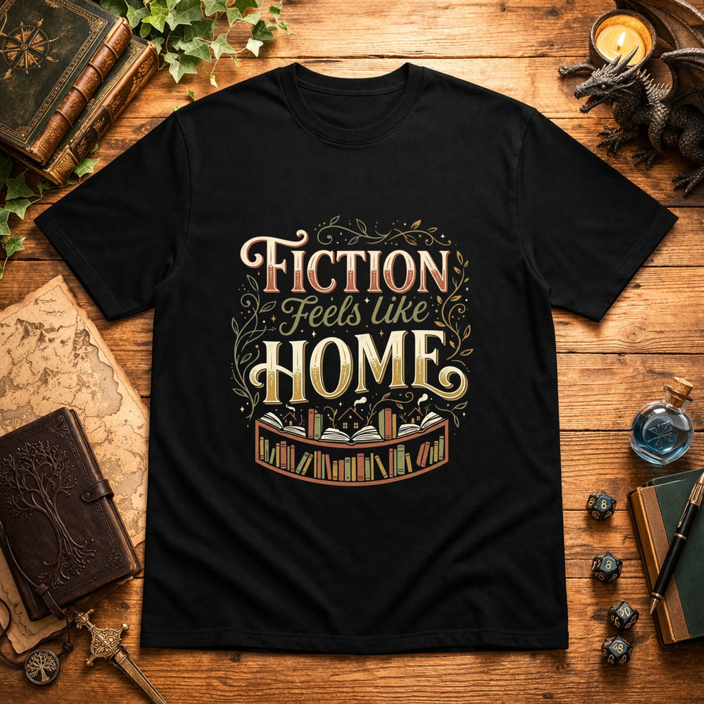 Fiction Feels Like Home T-Shirt