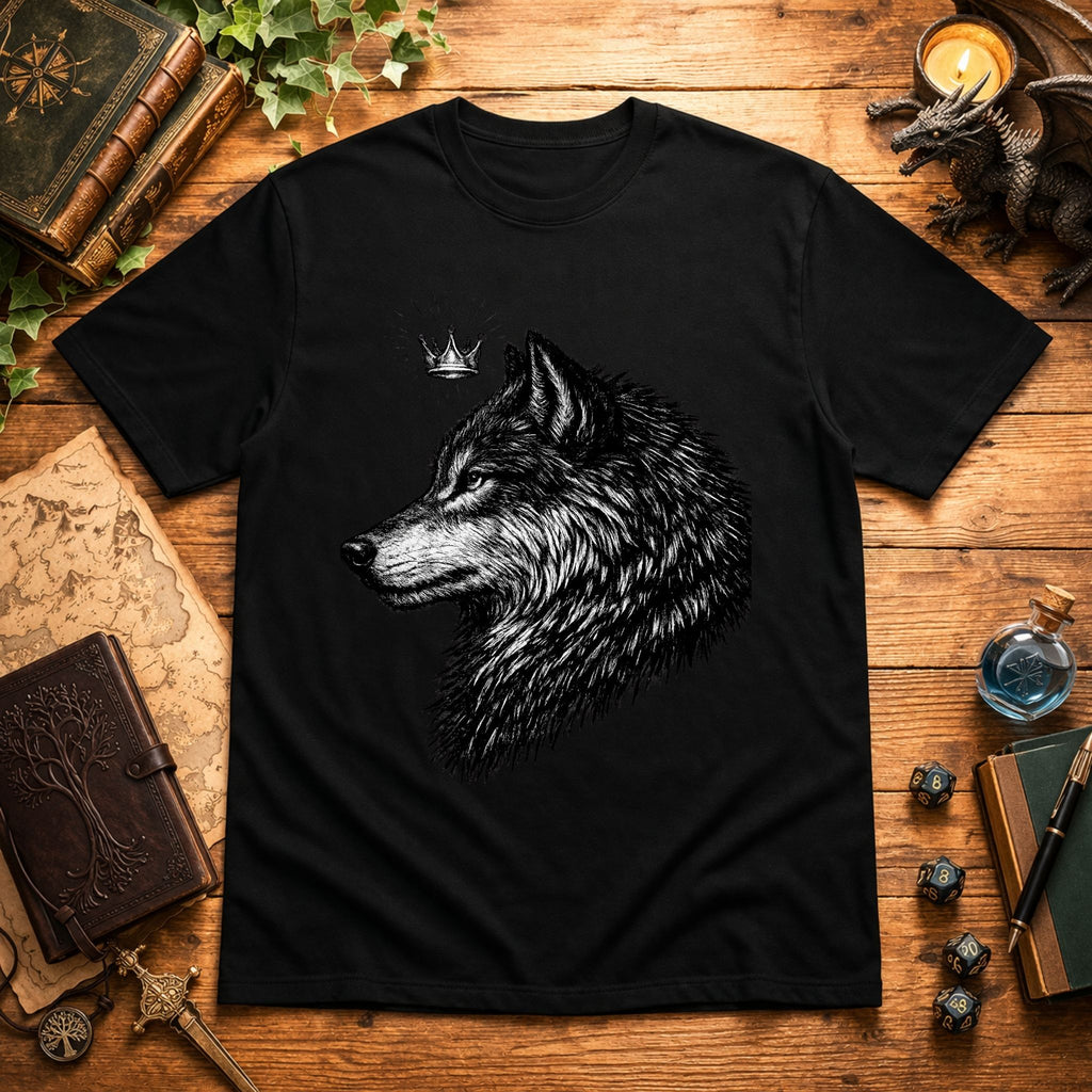 Crown Wolf  T-Shirt