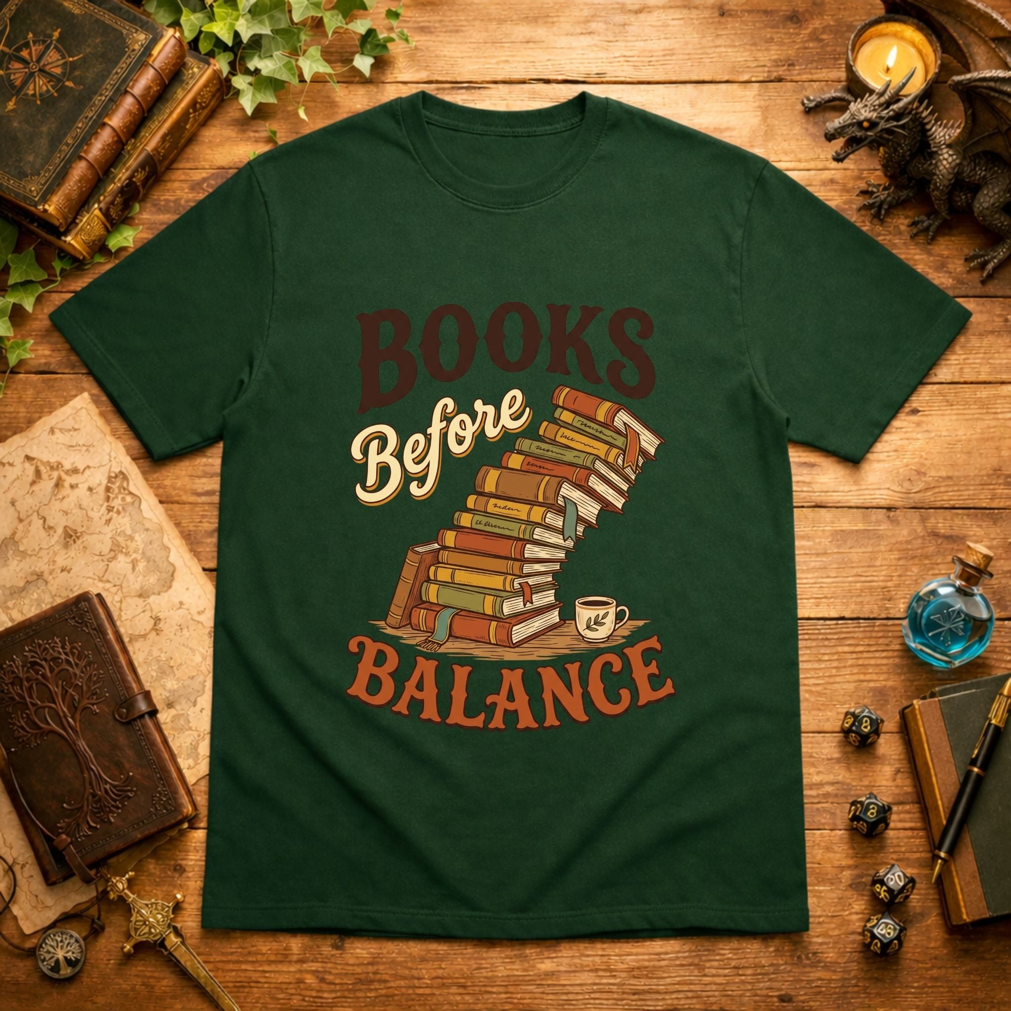 Books Before Balance T-Shirt