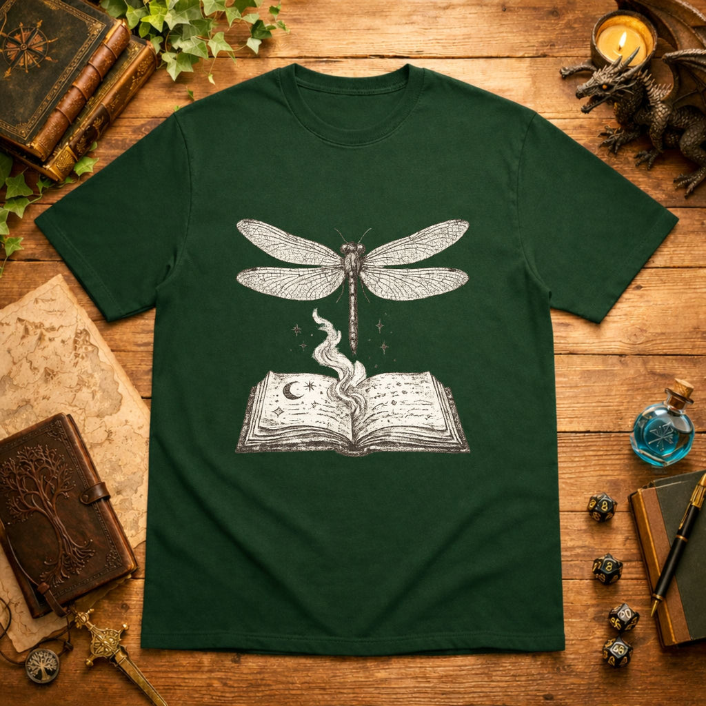 Dragonfly Spellbook T-Shirt