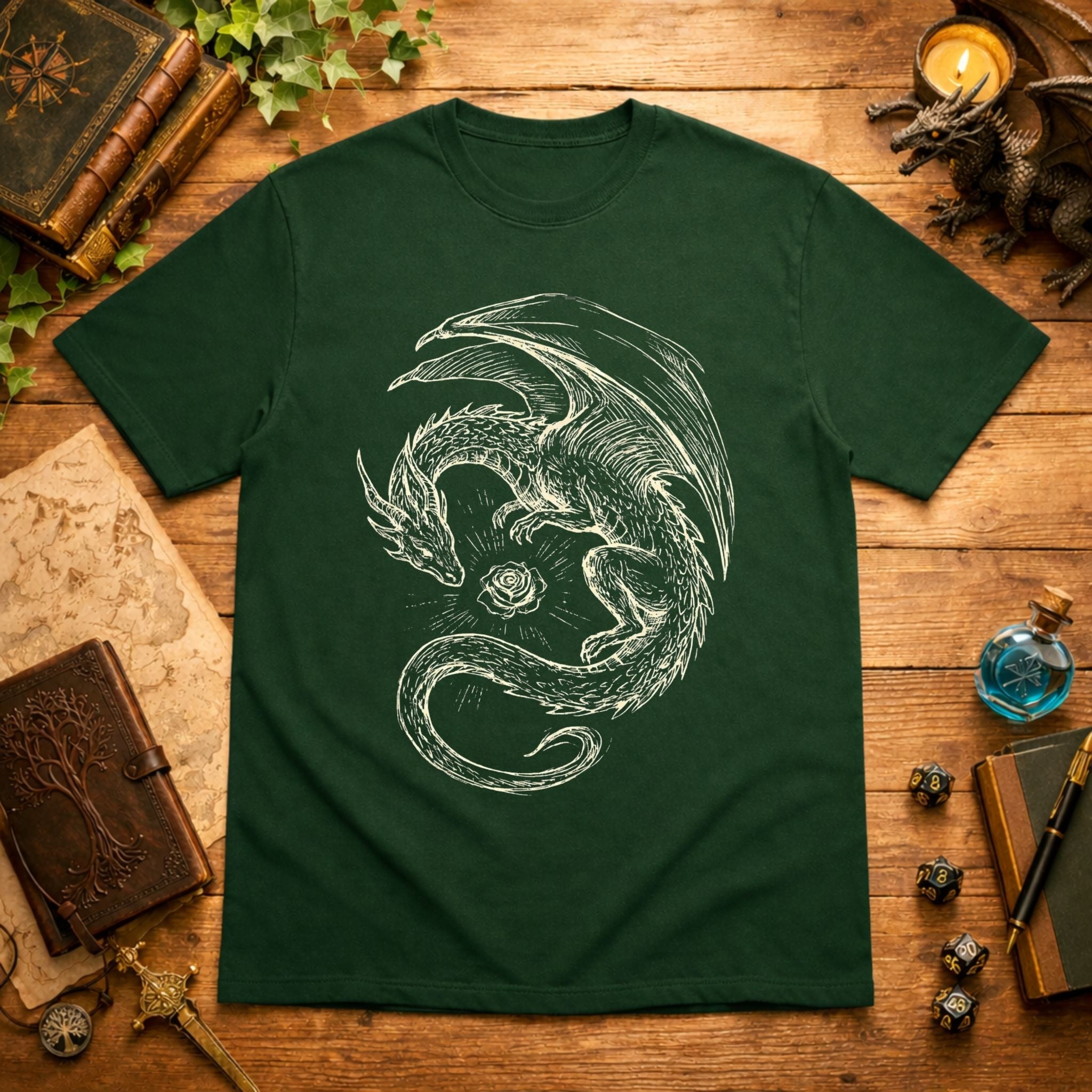 Dragon Rose T-Shirt