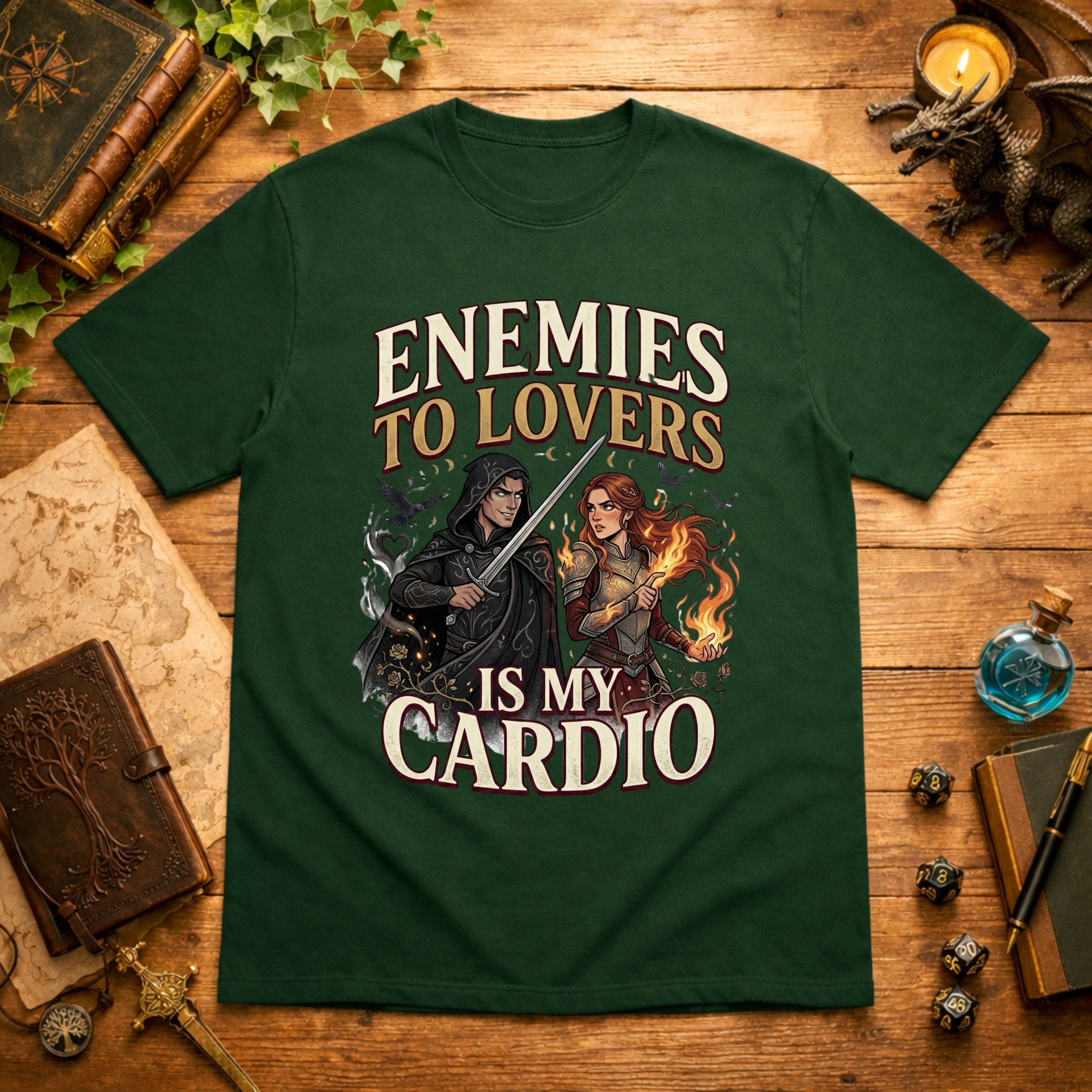 Enemies to Lovers is My Cardio T-Shirt
