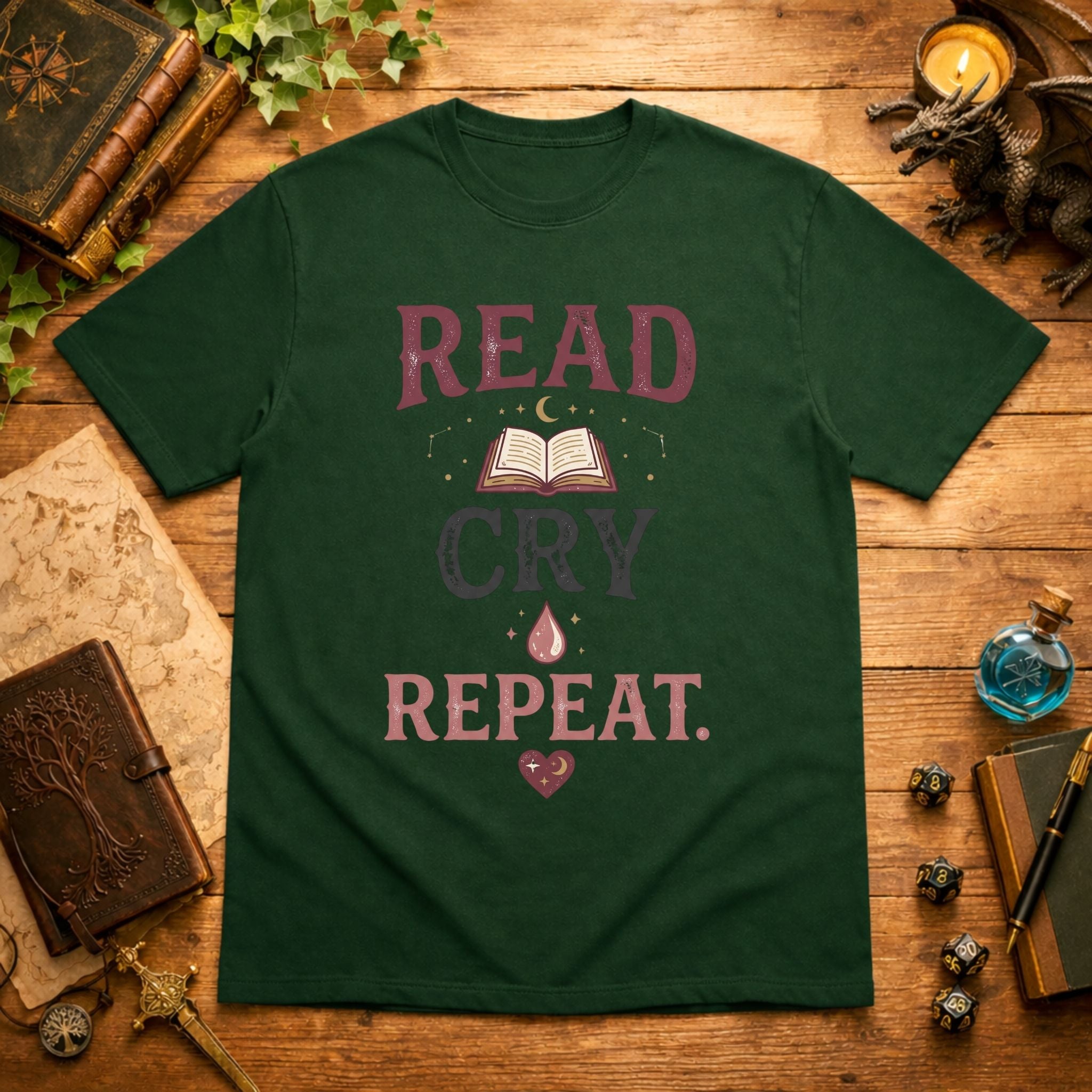 Read, Cry, Repeat T-Shirt