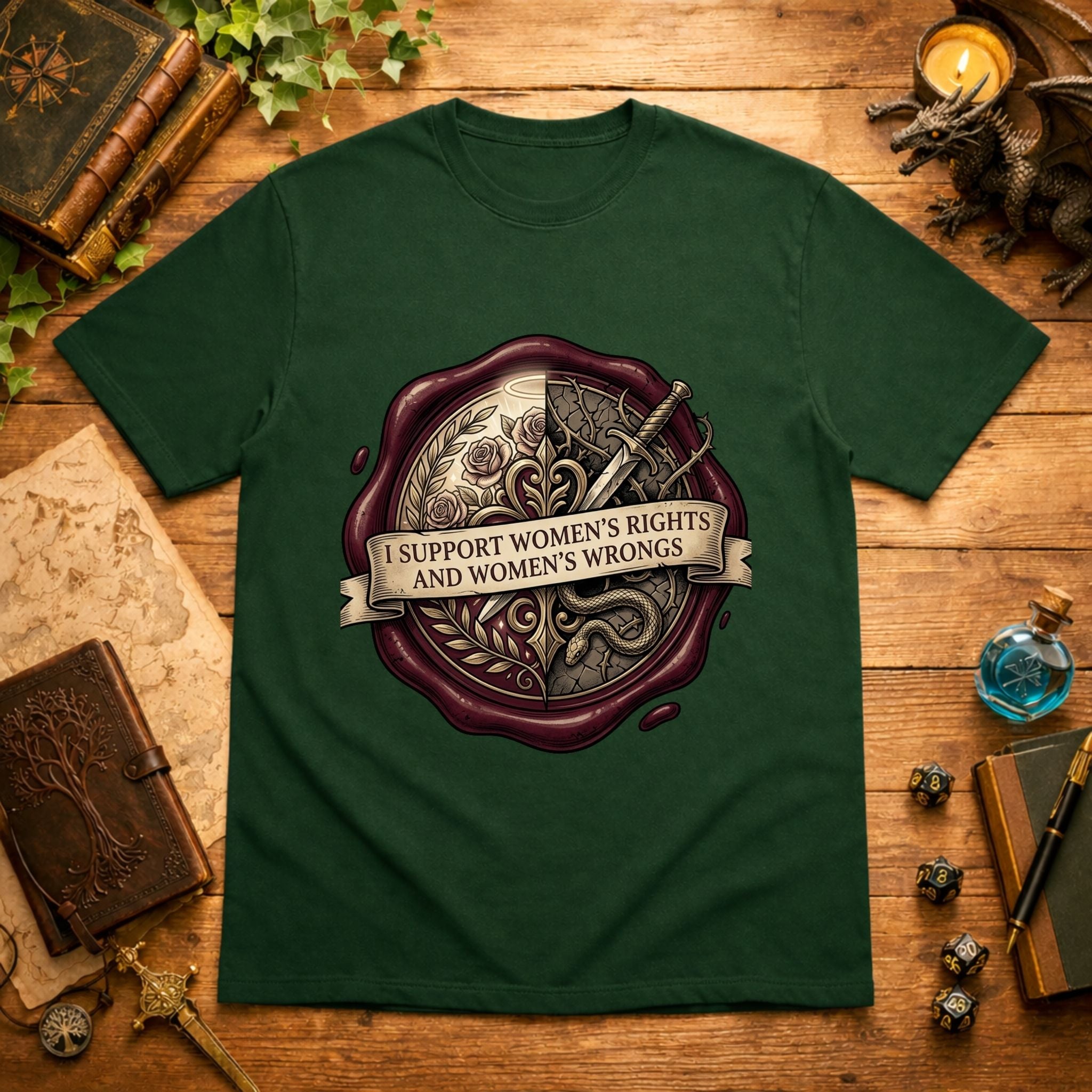 Support Rights And Wrongs T-Shirt