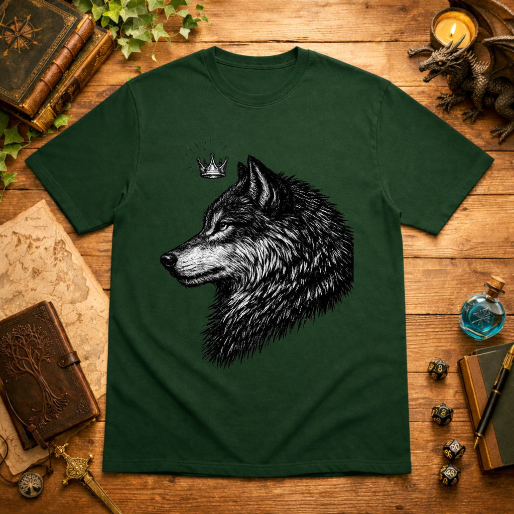 Crown Wolf  T-Shirt