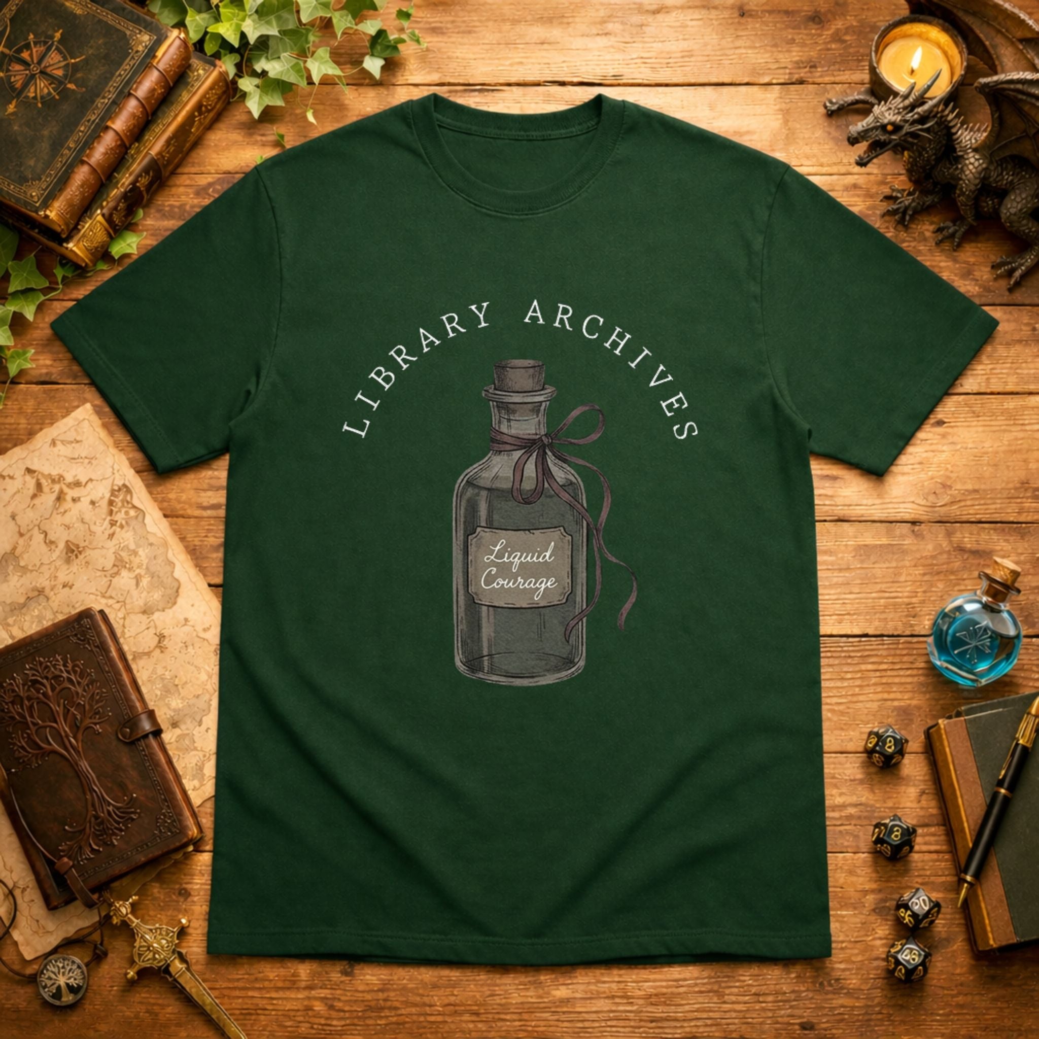 Library Archives Potion Bottle B T-Shirt