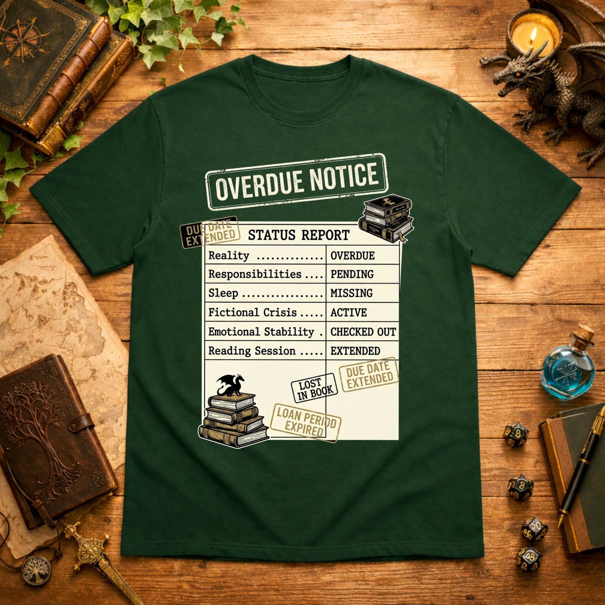 Overdue Notice T-Shirt