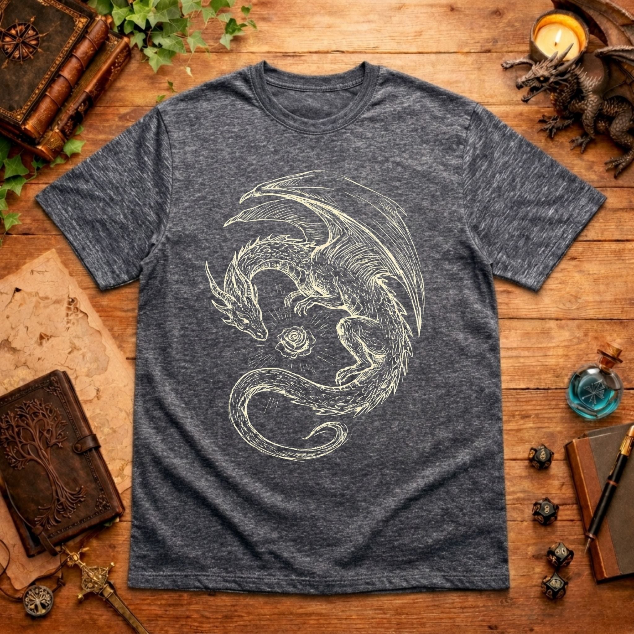 Dragon Rose T-Shirt