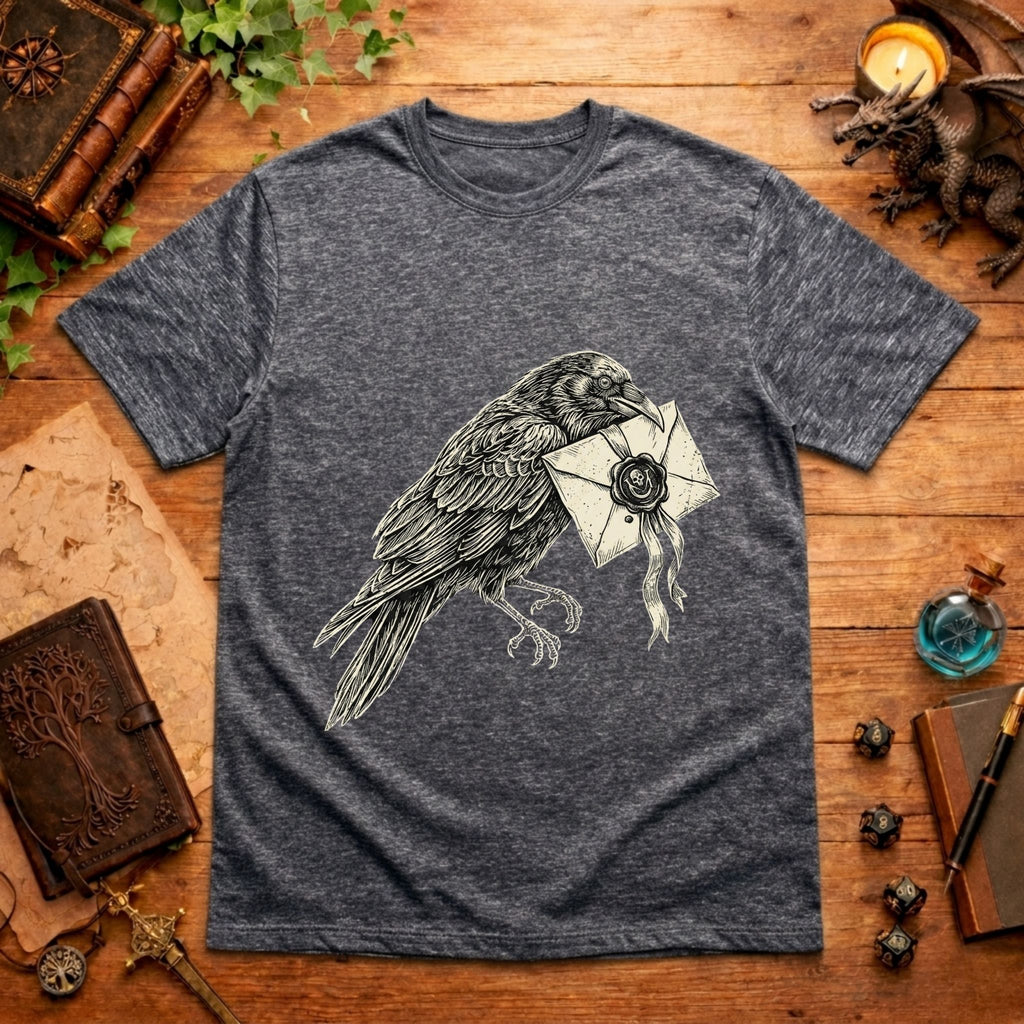 Raven with Sealed Letter T-Shirt