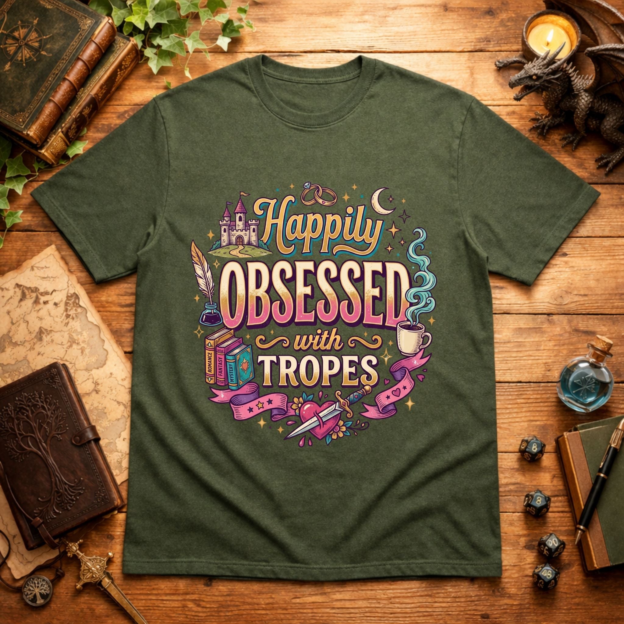 Happily Obsessed T‑Shirt
